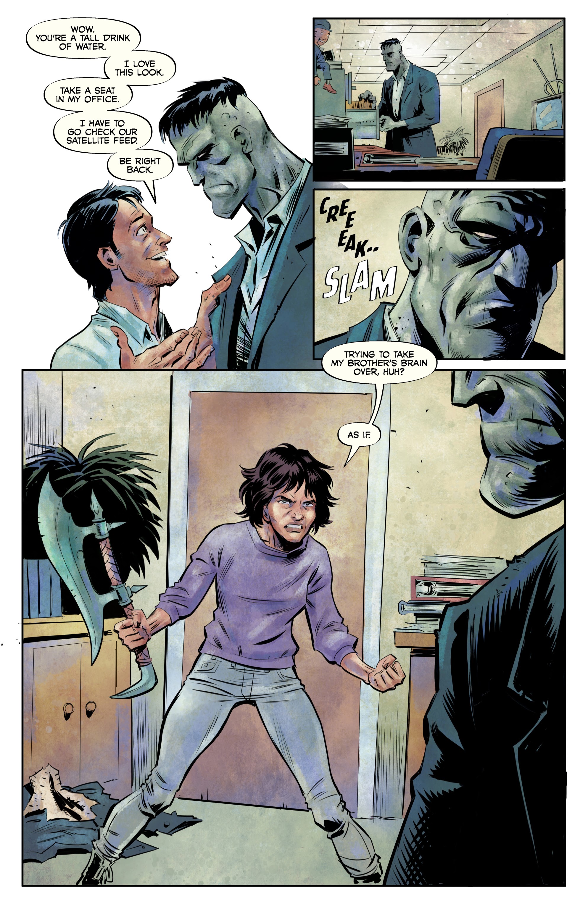 Read online Count Crowley: Reluctant Midnight Monster Hunter comic -  Issue # _TPB - 86