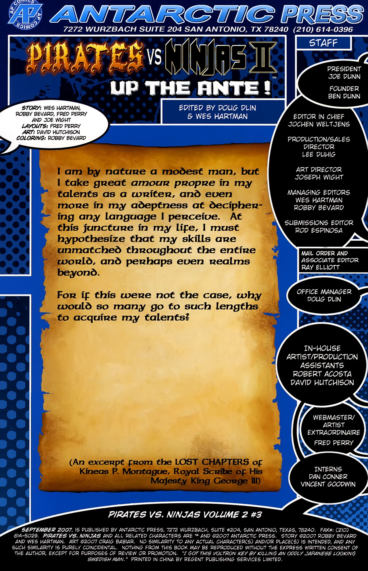 Read online Pirates vs. Ninjas II comic -  Issue #3 - 3