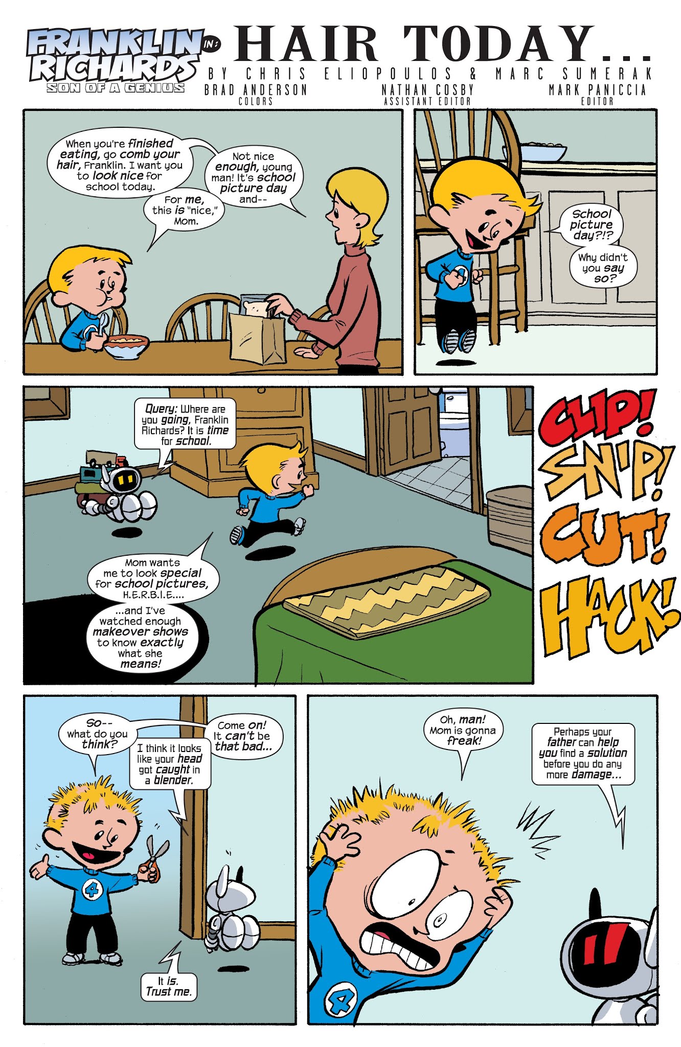 Read online Franklin Richards: A Fantastic Year comic -  Issue # TPB - 78