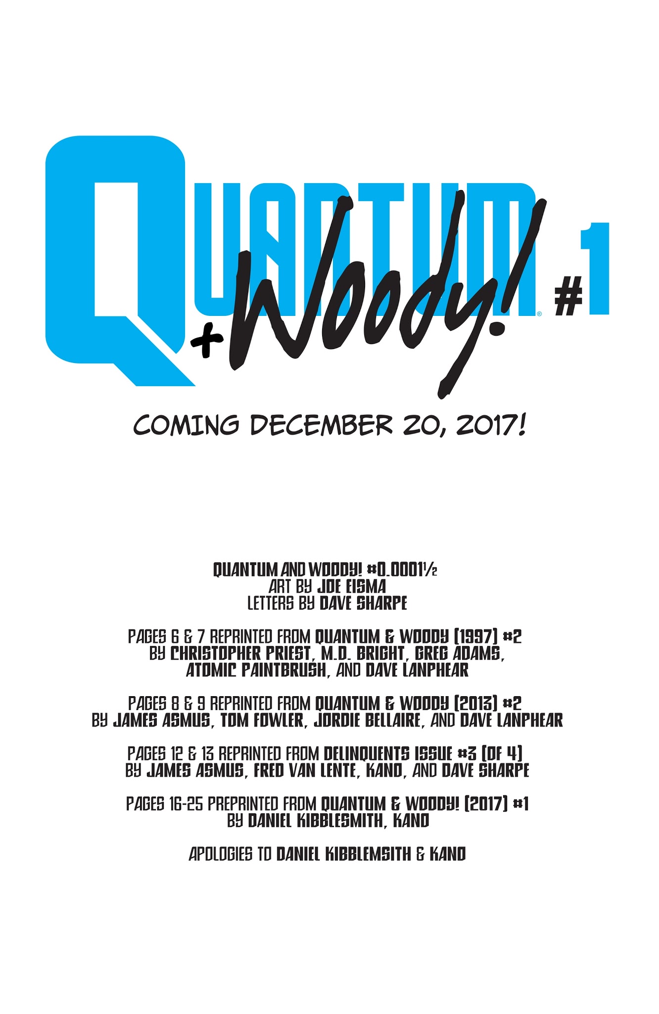 Read online Quantum and Woody! (2017) comic -  Issue #0.0001½ - 21
