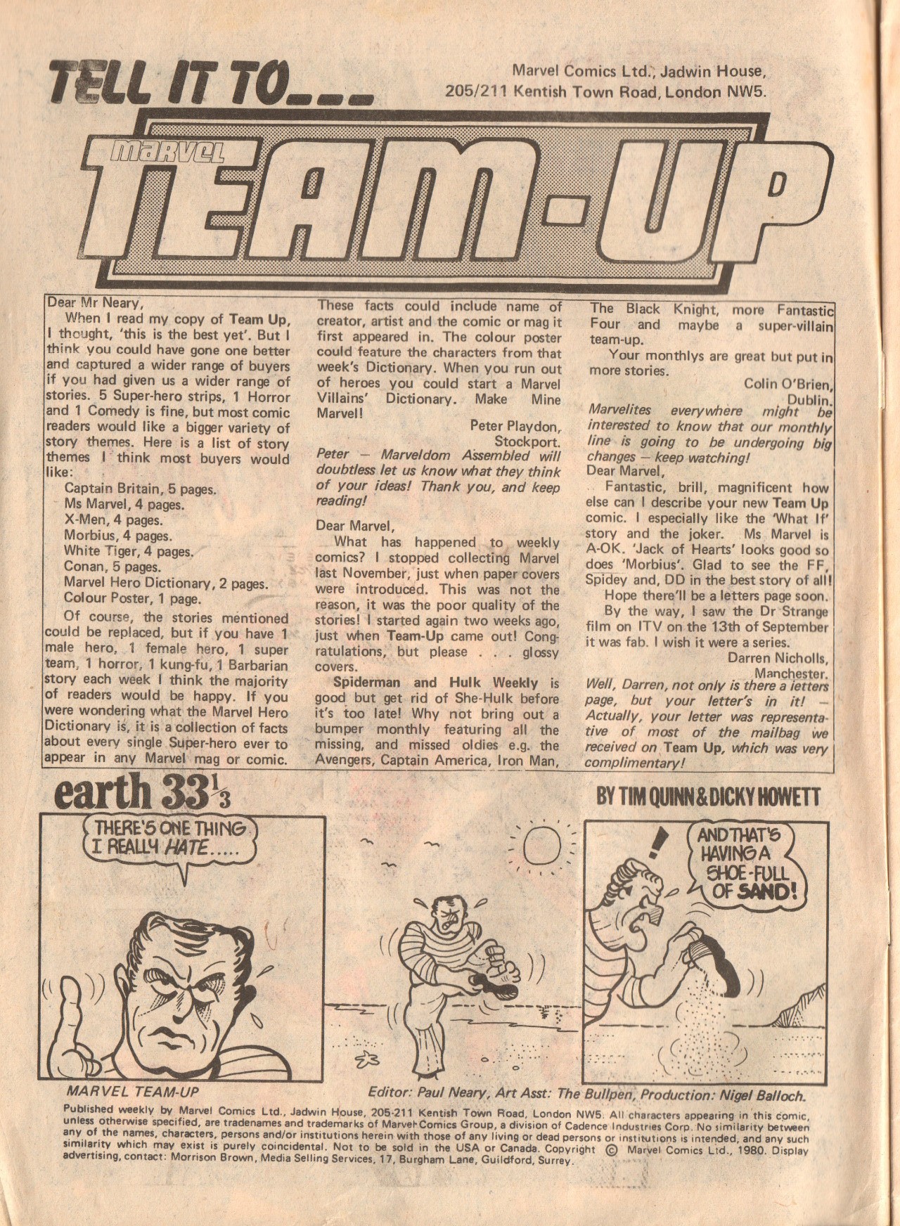Read online Marvel Team-Up (1980) comic -  Issue #8 - 2