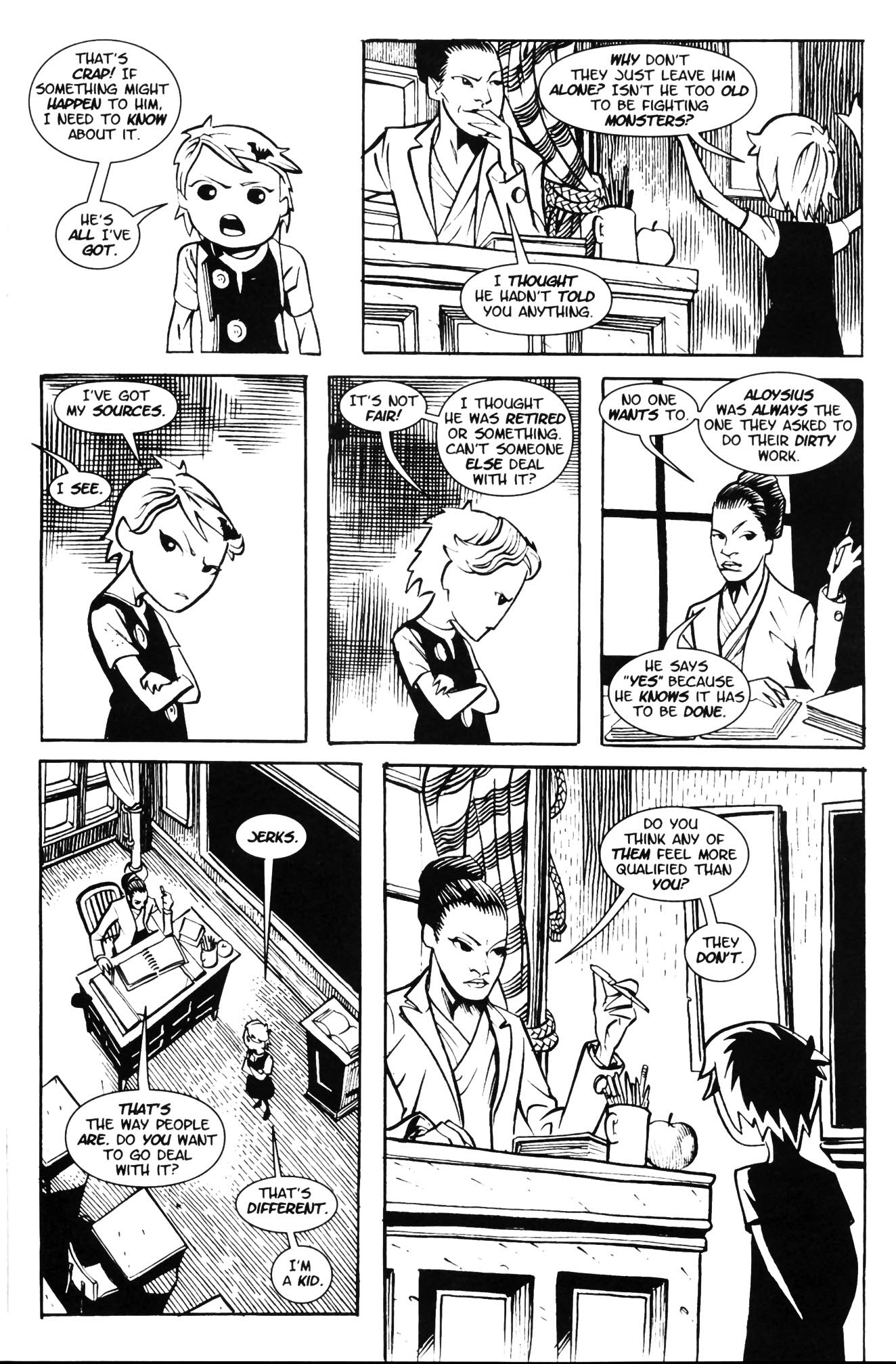 Read online Courtney Crumrin and the Coven of Mystics comic -  Issue #1 - 23