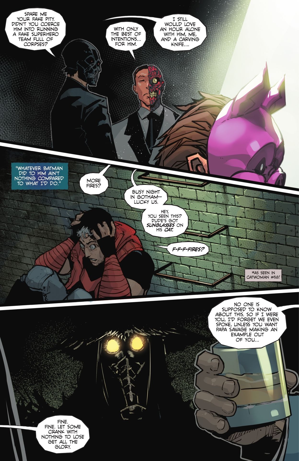 Read online Batman/Catwoman: The Gotham War: Red Hood comic -  Issue #2 - 18