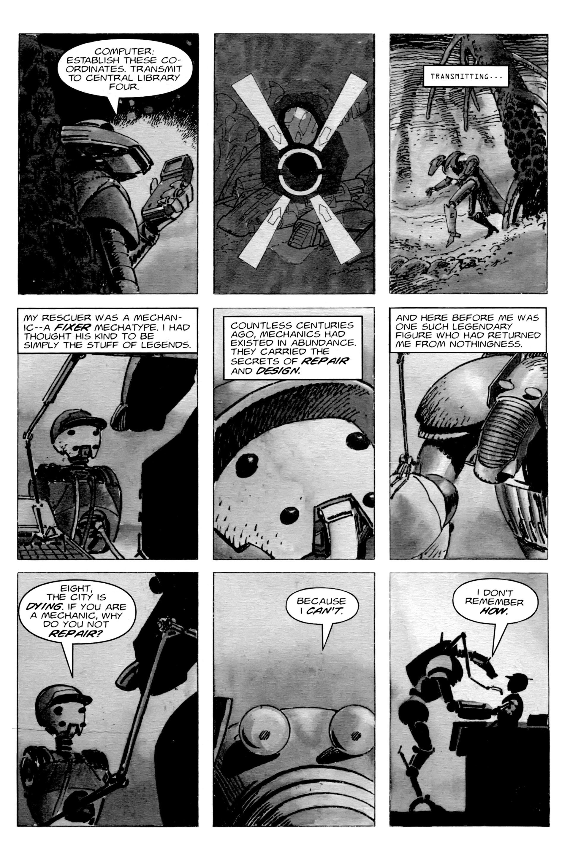 Read online Construct comic -  Issue #2 - 10