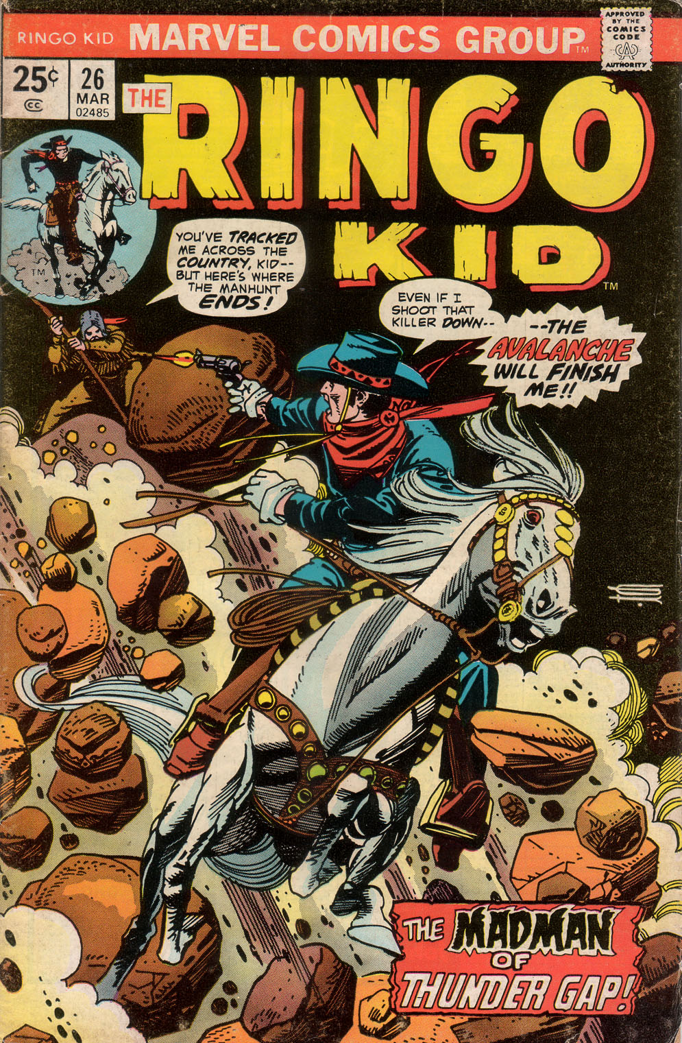 Read online Ringo Kid (1970) comic -  Issue #26 - 1