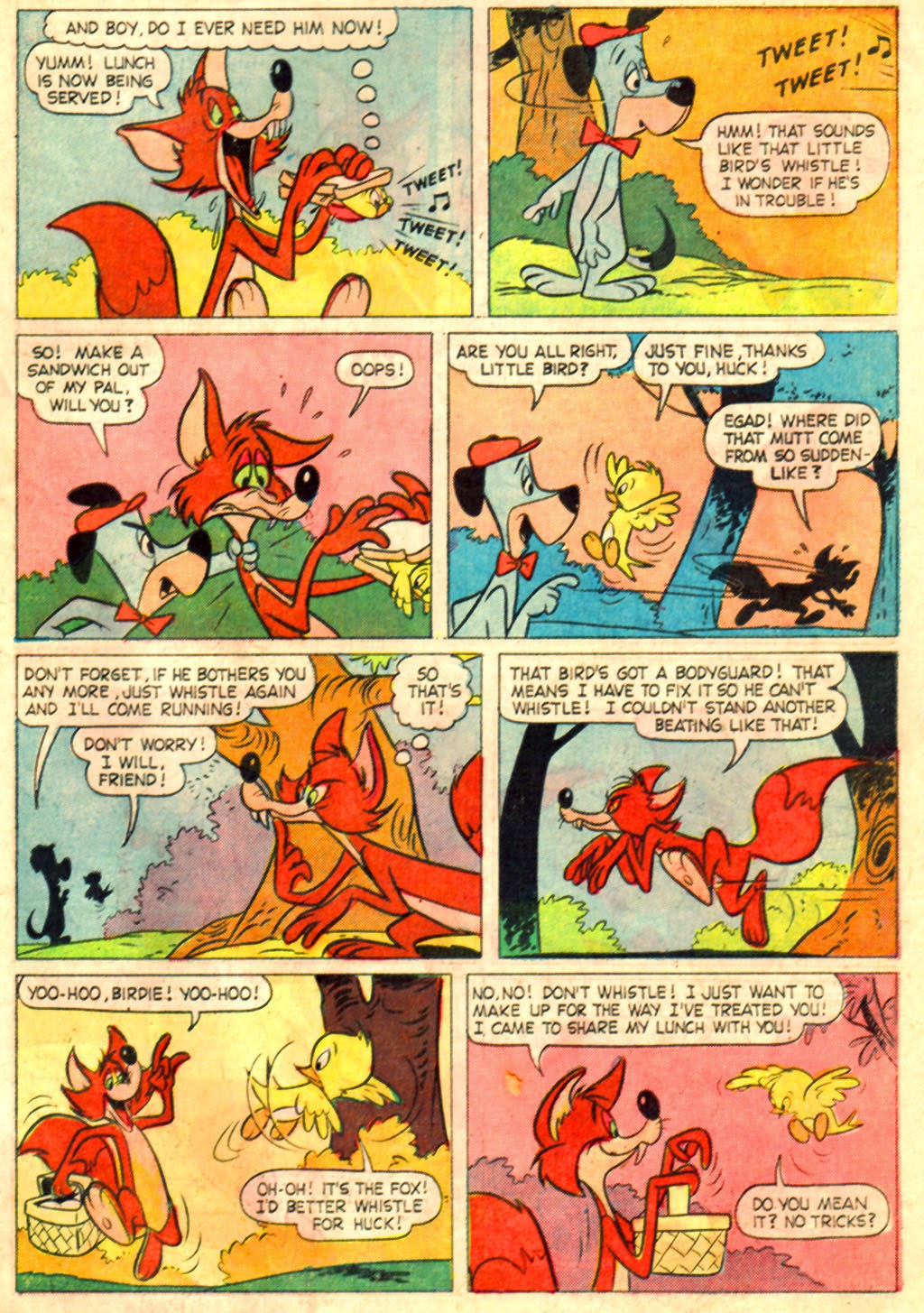 Read online Huckleberry Hound (1960) comic -  Issue #28 - 31