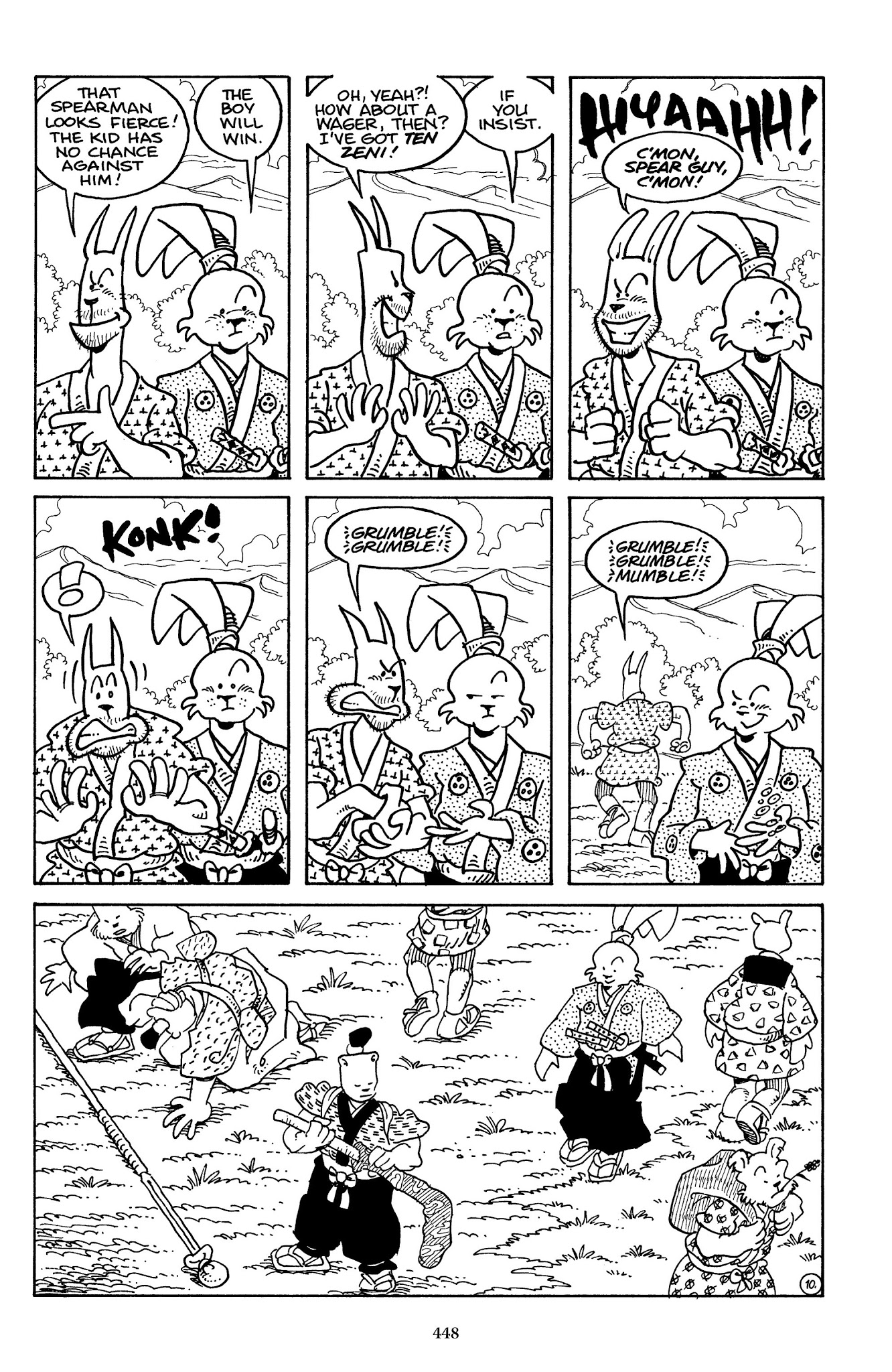 Read online The Usagi Yojimbo Saga comic -  Issue # TPB 2 - 442