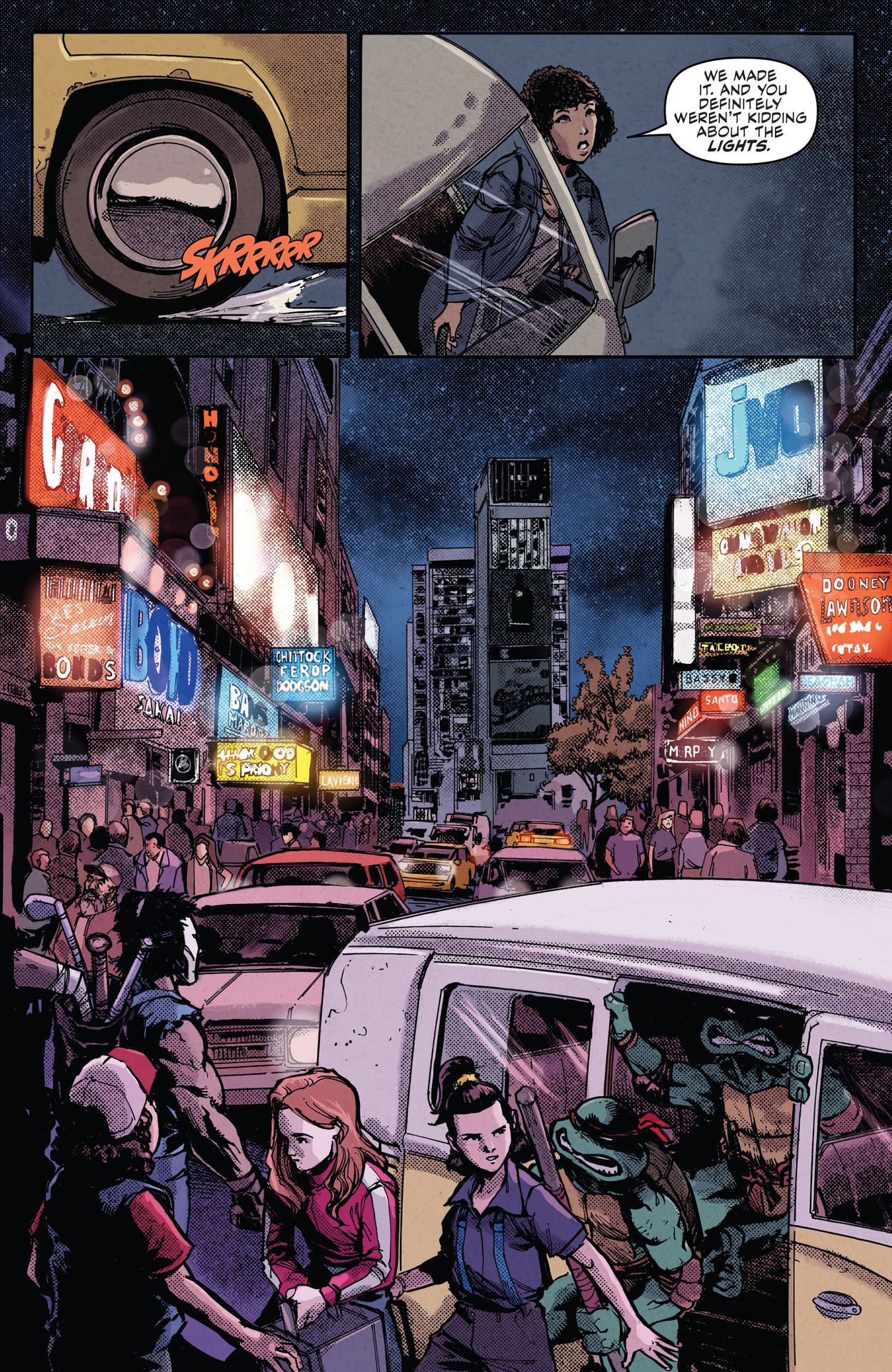 Read online Teenage Mutant Ninja Turtles x Stranger Things comic -  Issue #4 - 8