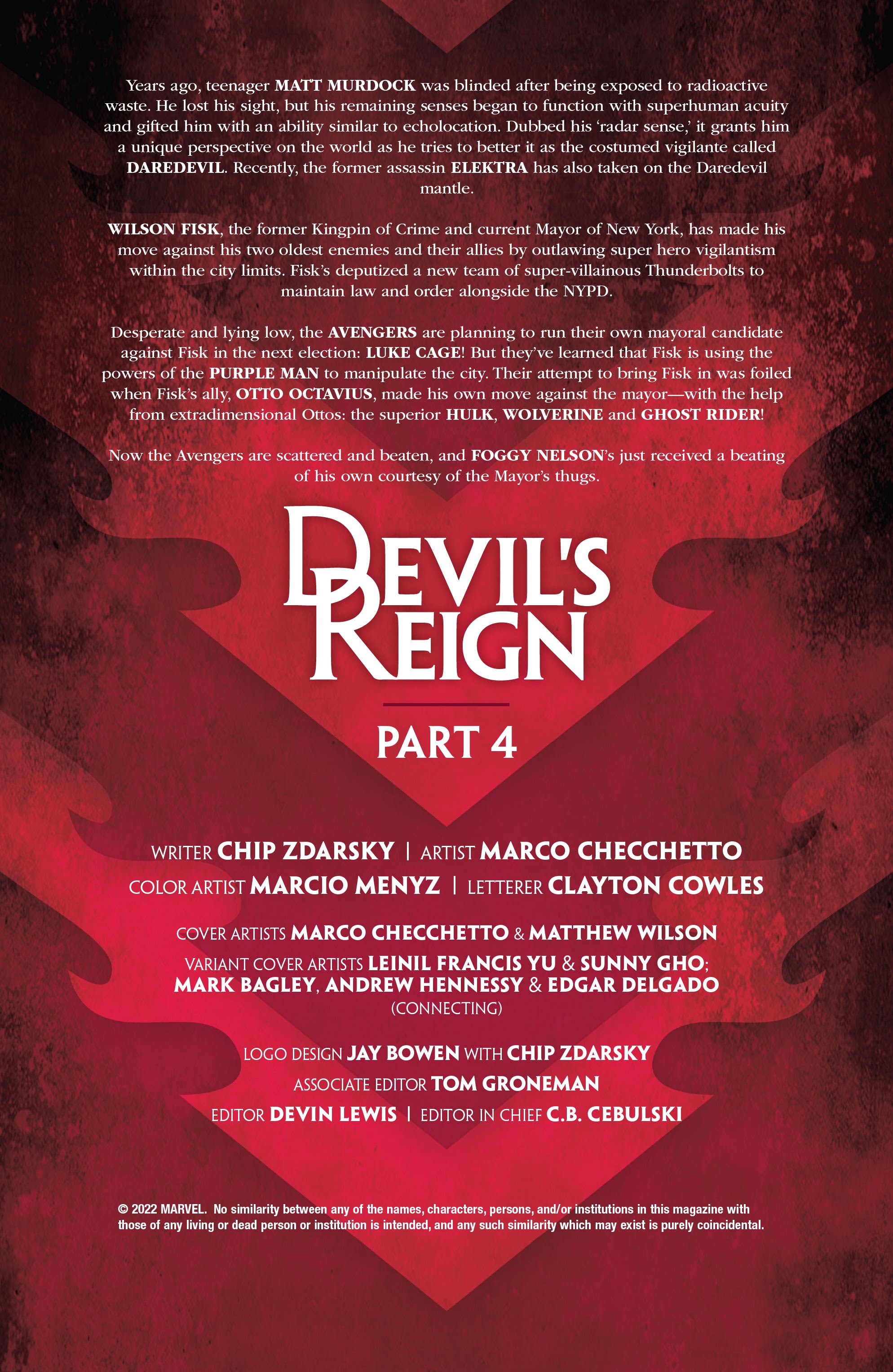 Read online Devil's Reign comic -  Issue #4 - 2