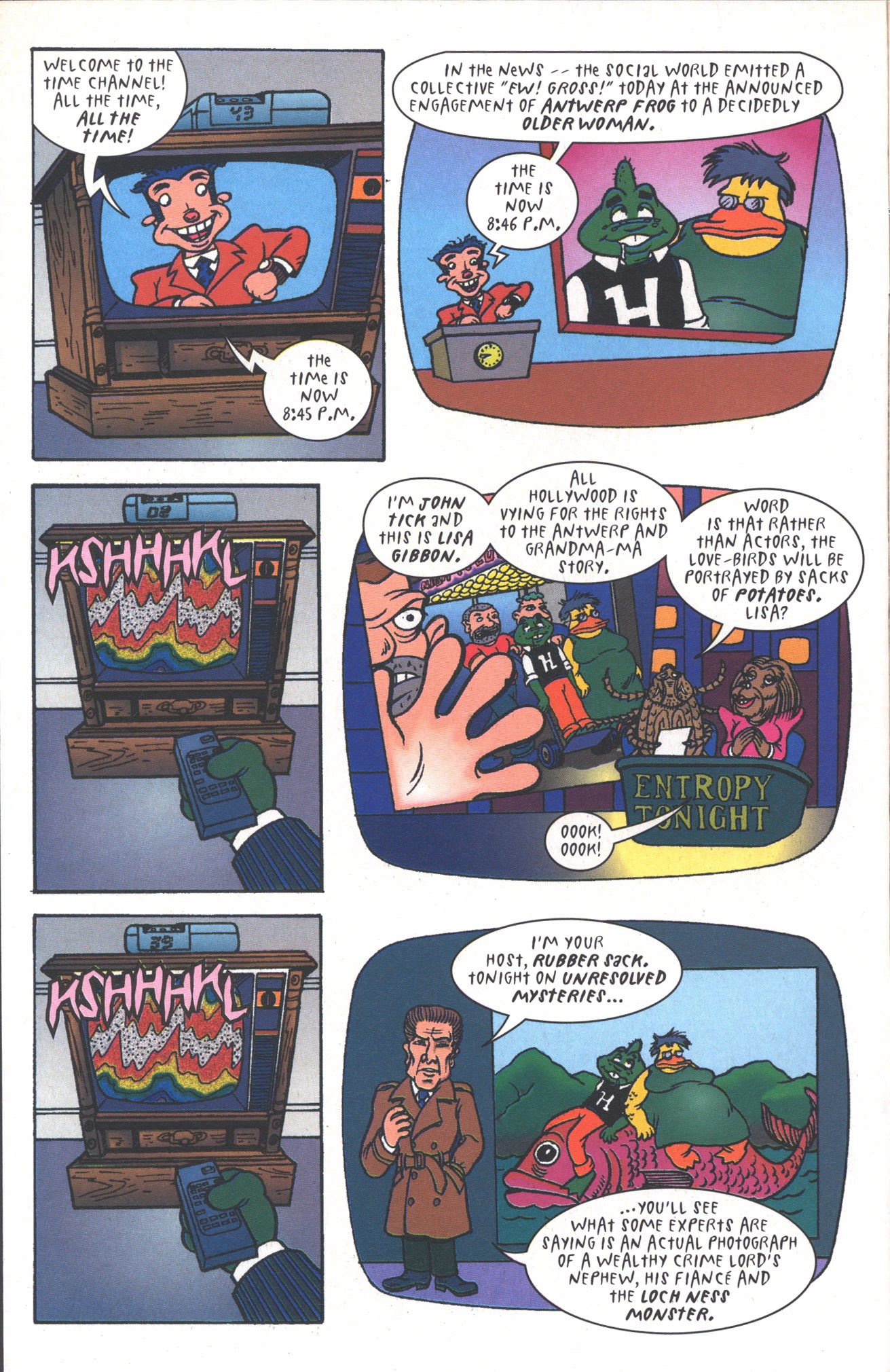 Read online Duckman : The Mob Frog Saga comic -  Issue #2 - 4