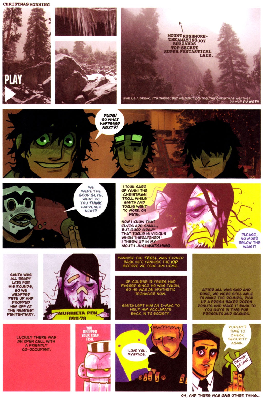 Read online Image Holiday Special 2005 comic -  Issue # TPB - 21