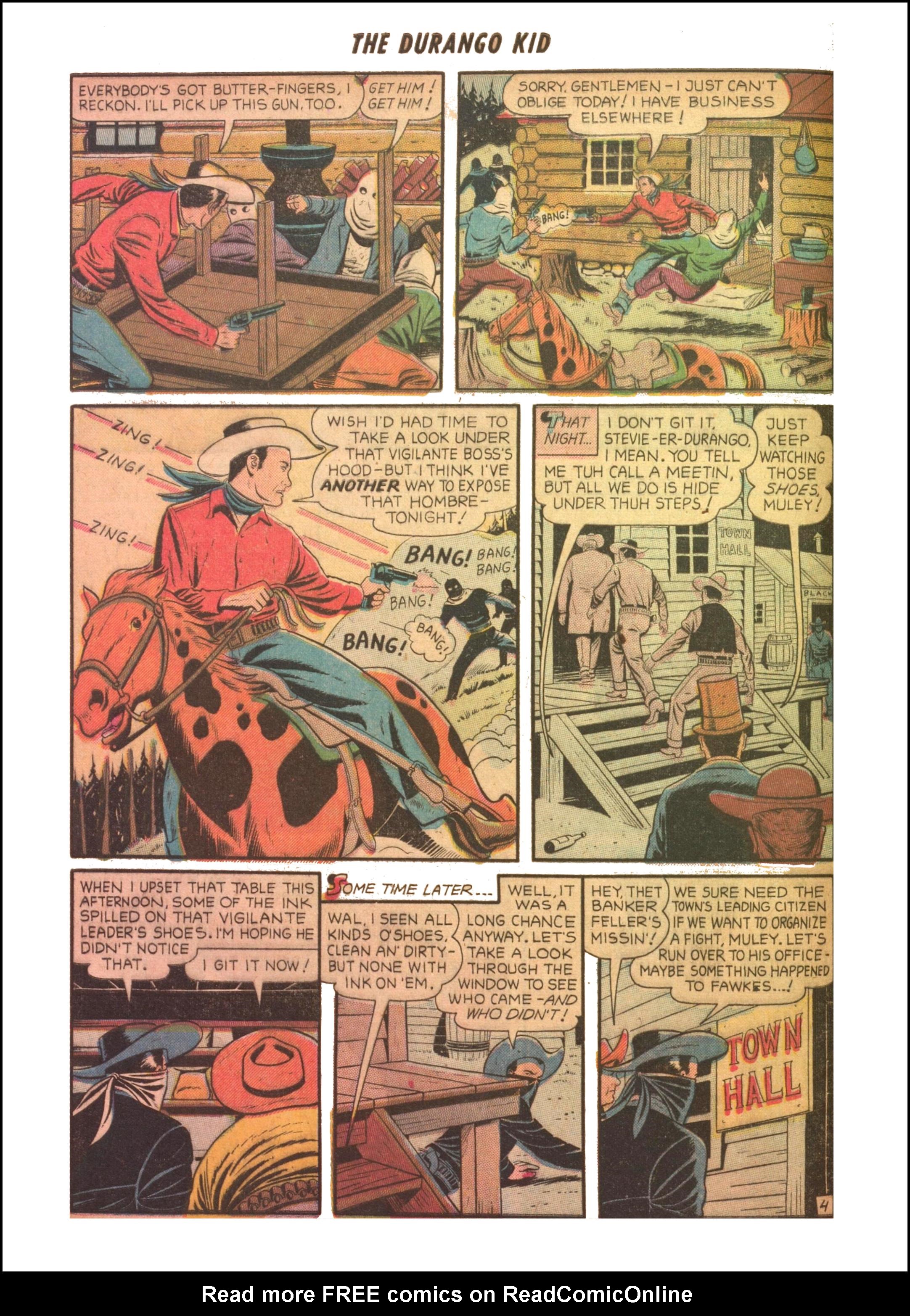 Read online Charles Starrett as The Durango Kid comic -  Issue #24 - 6