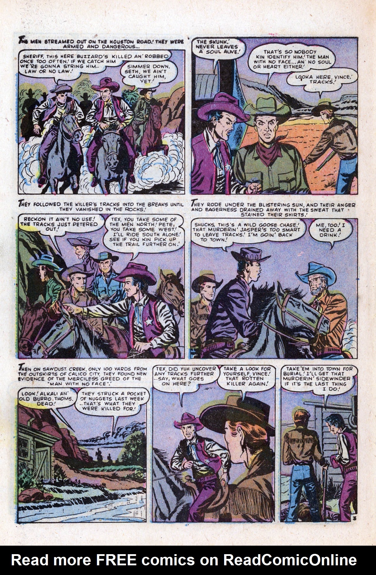 Read online Western Thrillers (1954) comic -  Issue #2 - 30