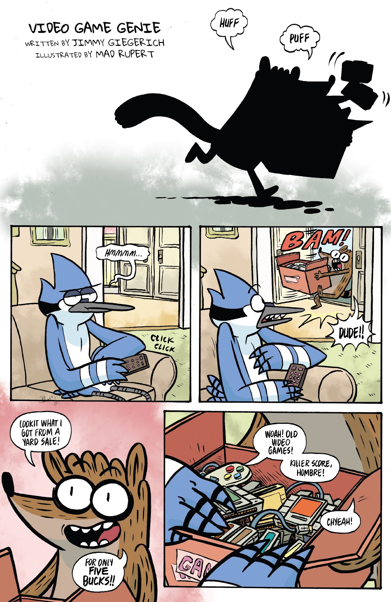 Read online Regular Show: Parks and Wreck comic -  Issue # TPB - 18