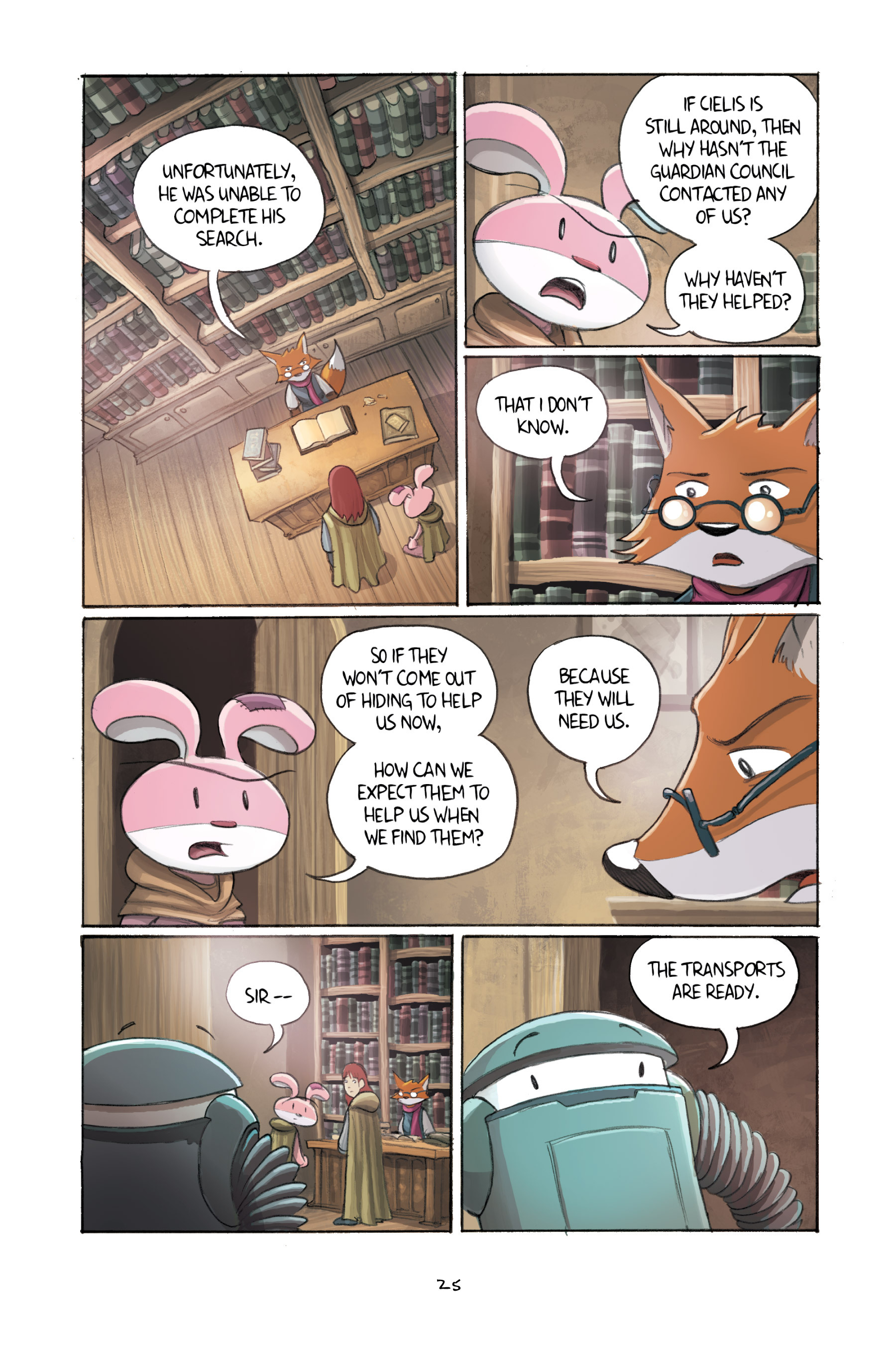 Read online Amulet comic -  Issue # TPB 3 (Part 1) - 25