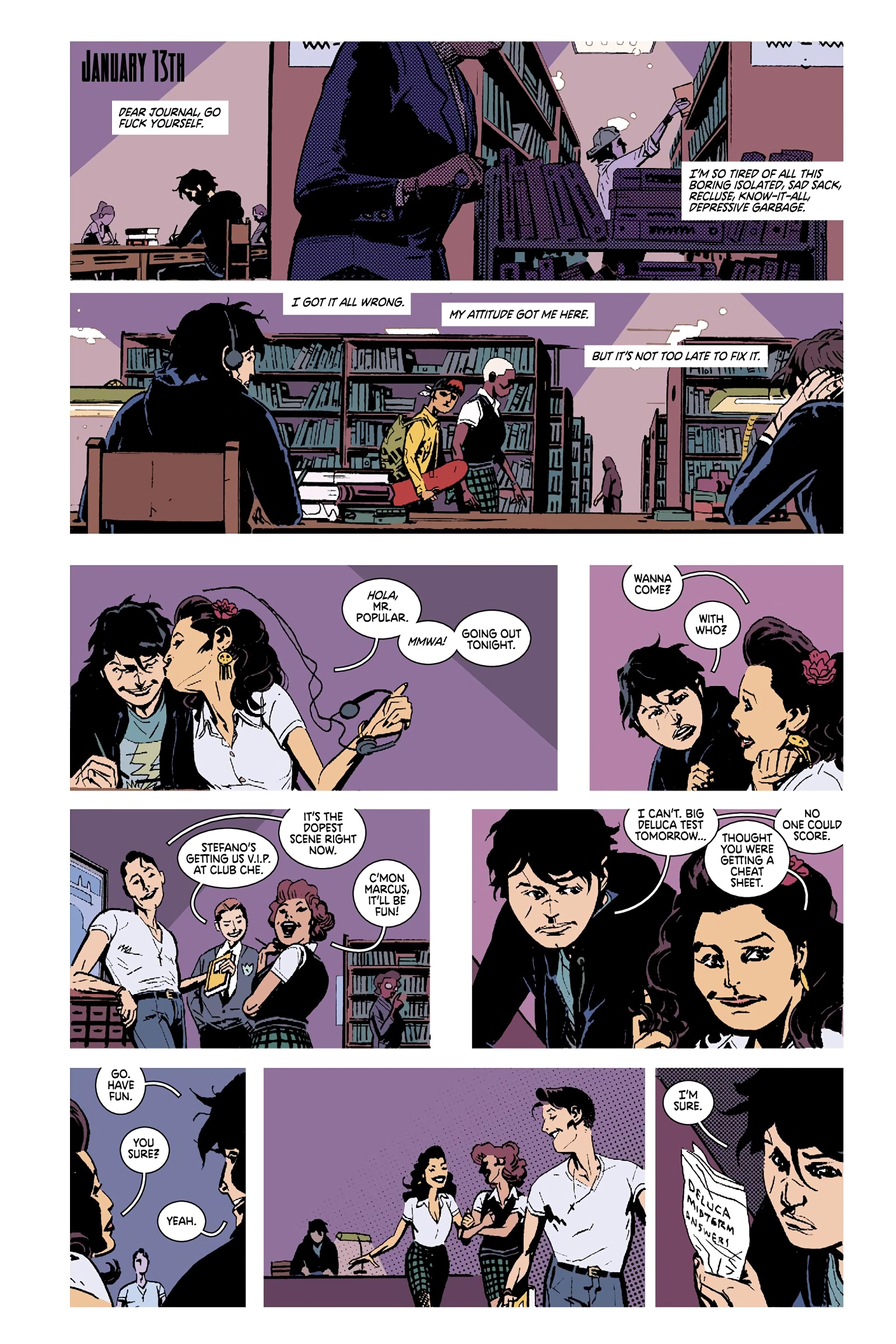 Read online Deadly Class comic -  Issue # _Deluxe Edition Teen Age Riot (Part 3) - 54