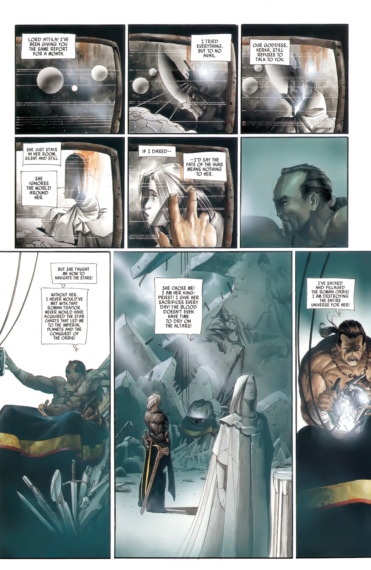 Read online Scourge of the Gods comic -  Issue #2 - 7