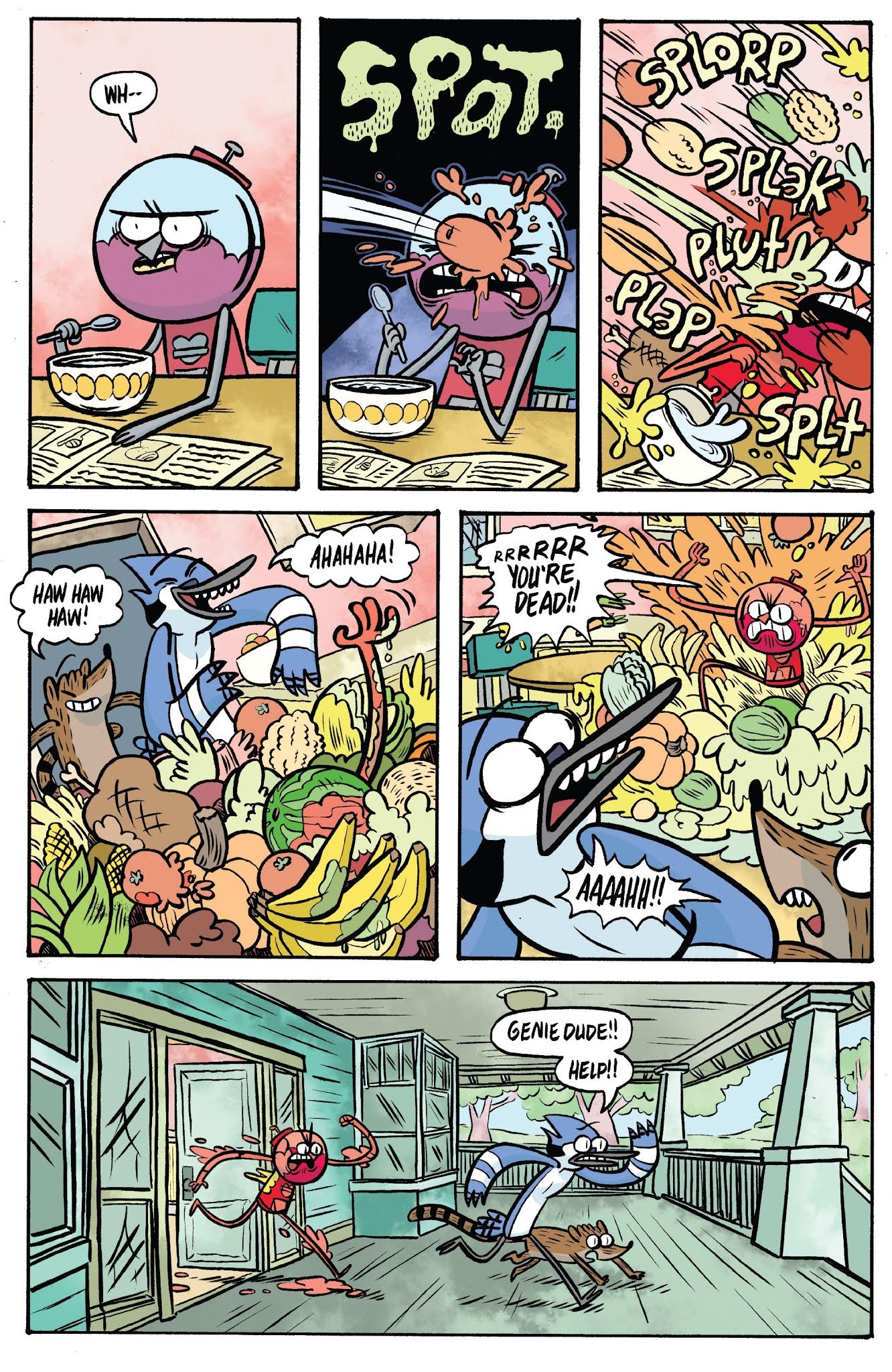 Read online Regular Show: Parks and Wreck comic -  Issue # TPB - 23