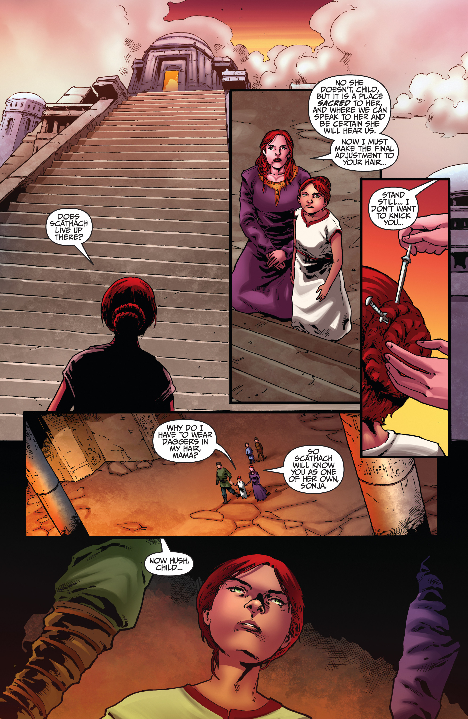 Read online Red Sonja: Vulture's Circle comic -  Issue # _TPB - 52