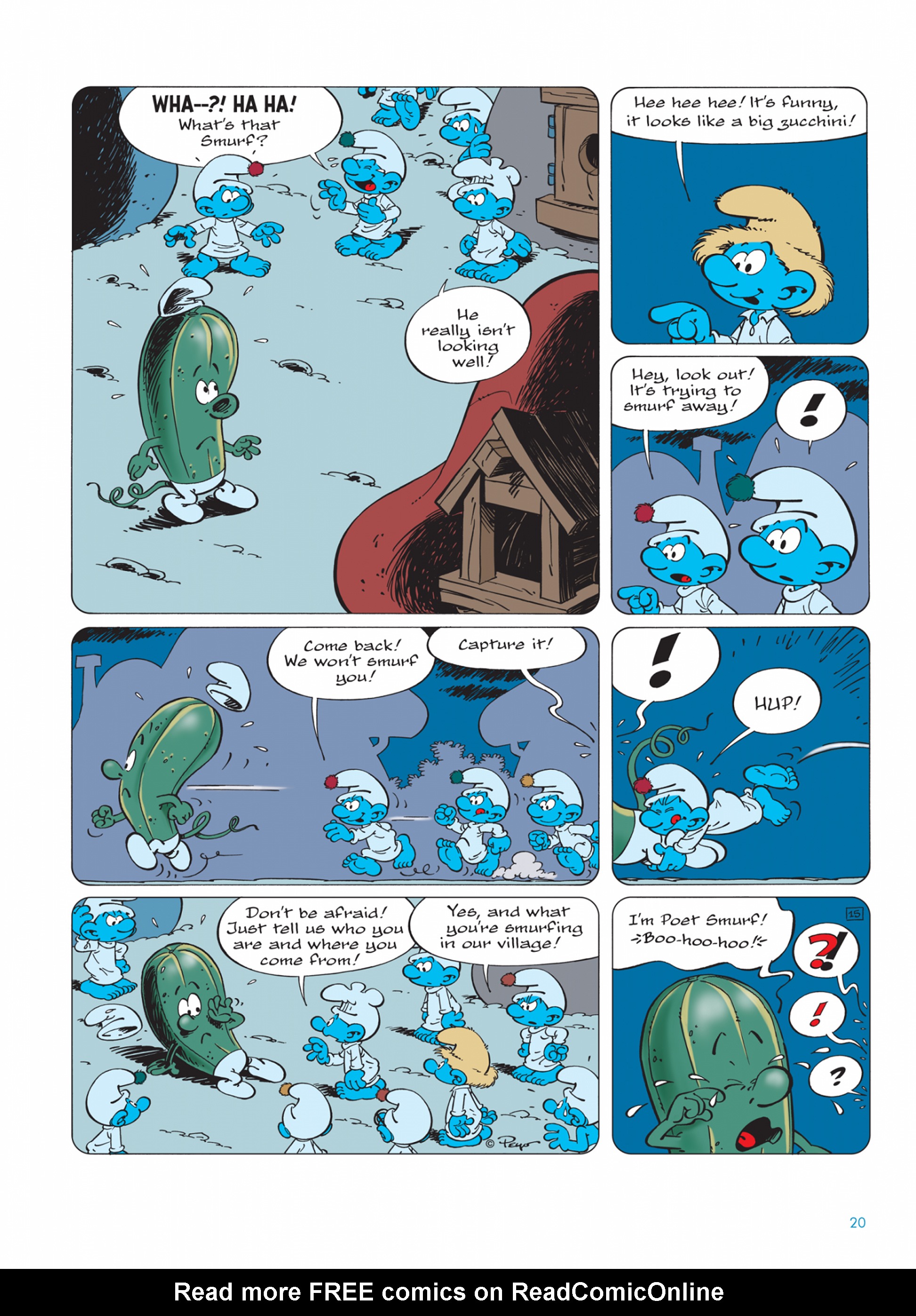 Read online The Smurfs comic -  Issue #26 - 20