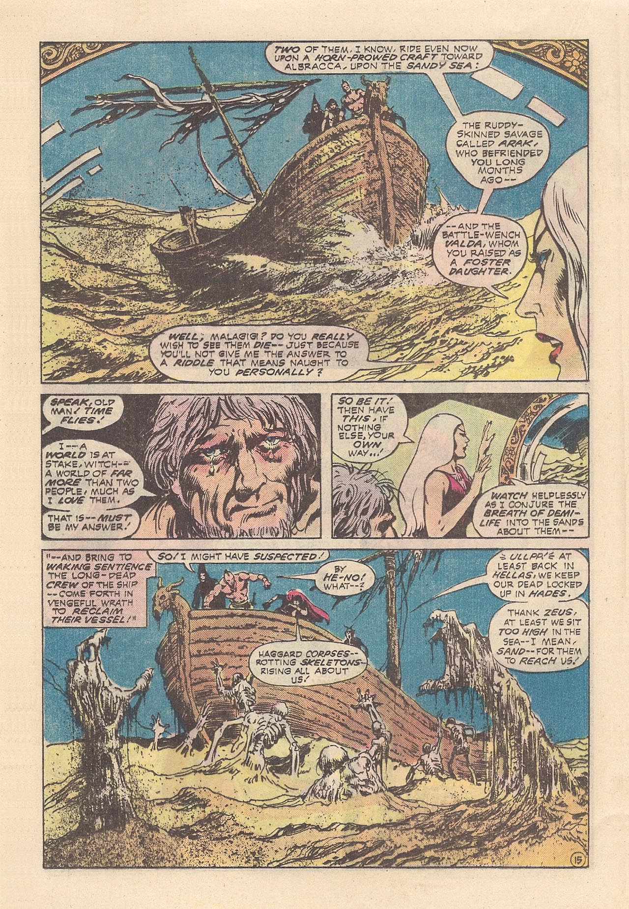Read online Arak Son of Thunder comic -  Issue #20 - 20