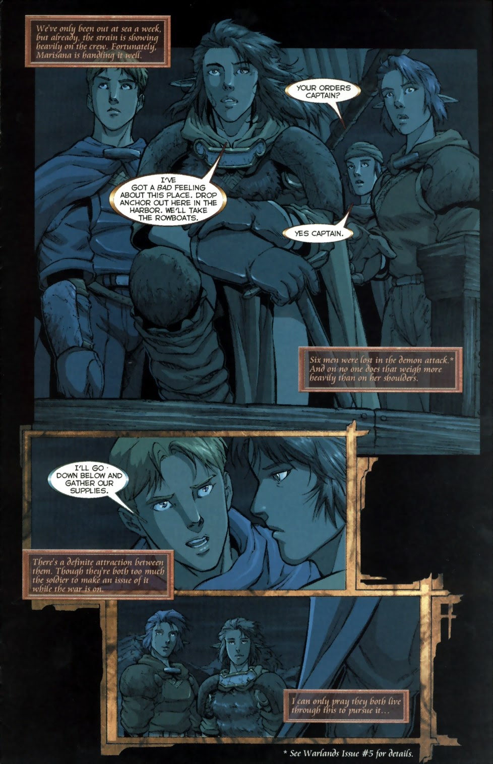 Read online Warlands comic -  Issue #6 - 5