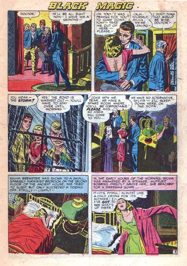 Read online Black Magic (1950) comic -  Issue #17 - 7