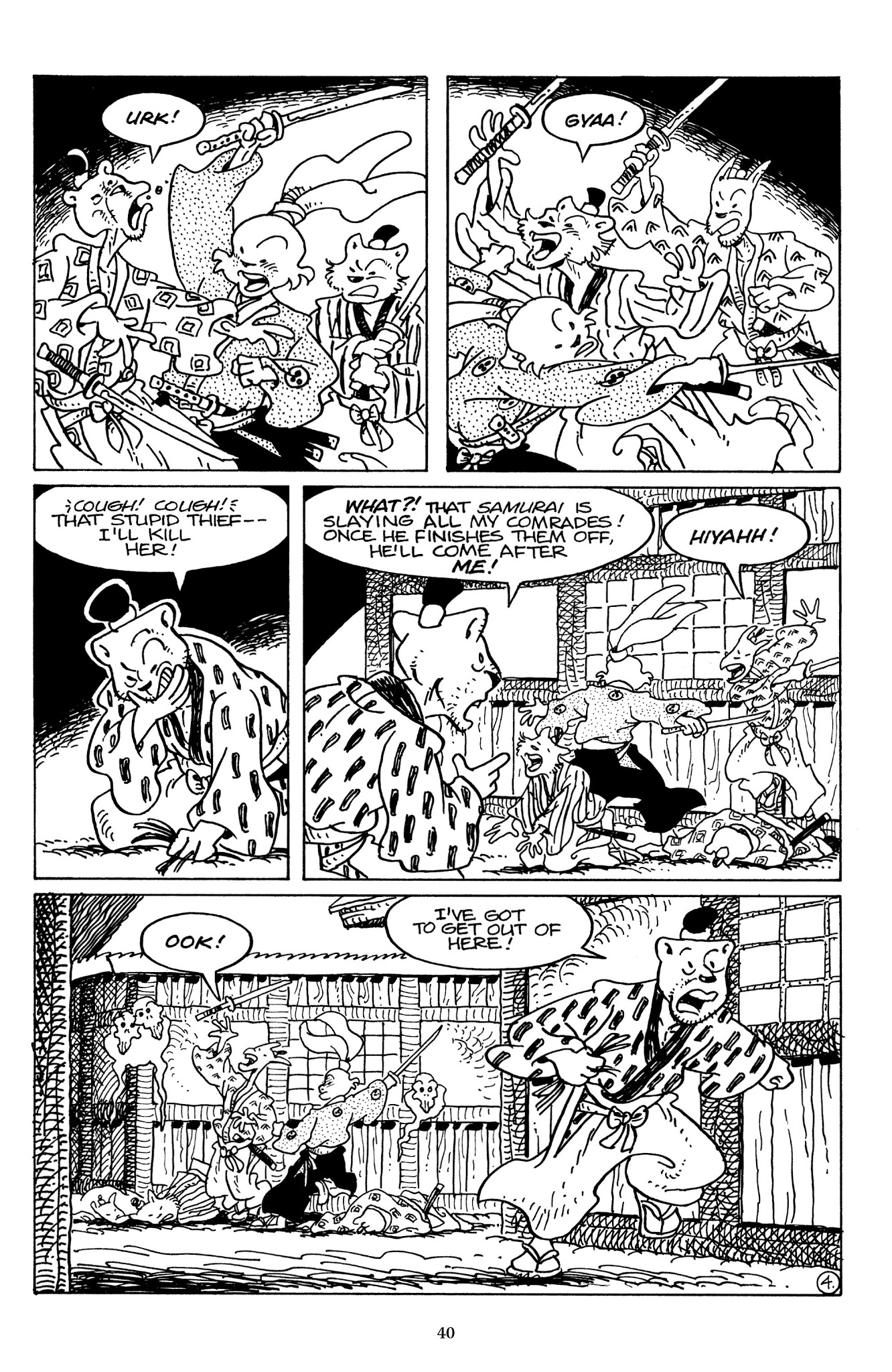 Read online The Usagi Yojimbo Saga comic -  Issue # TPB 7 - 39