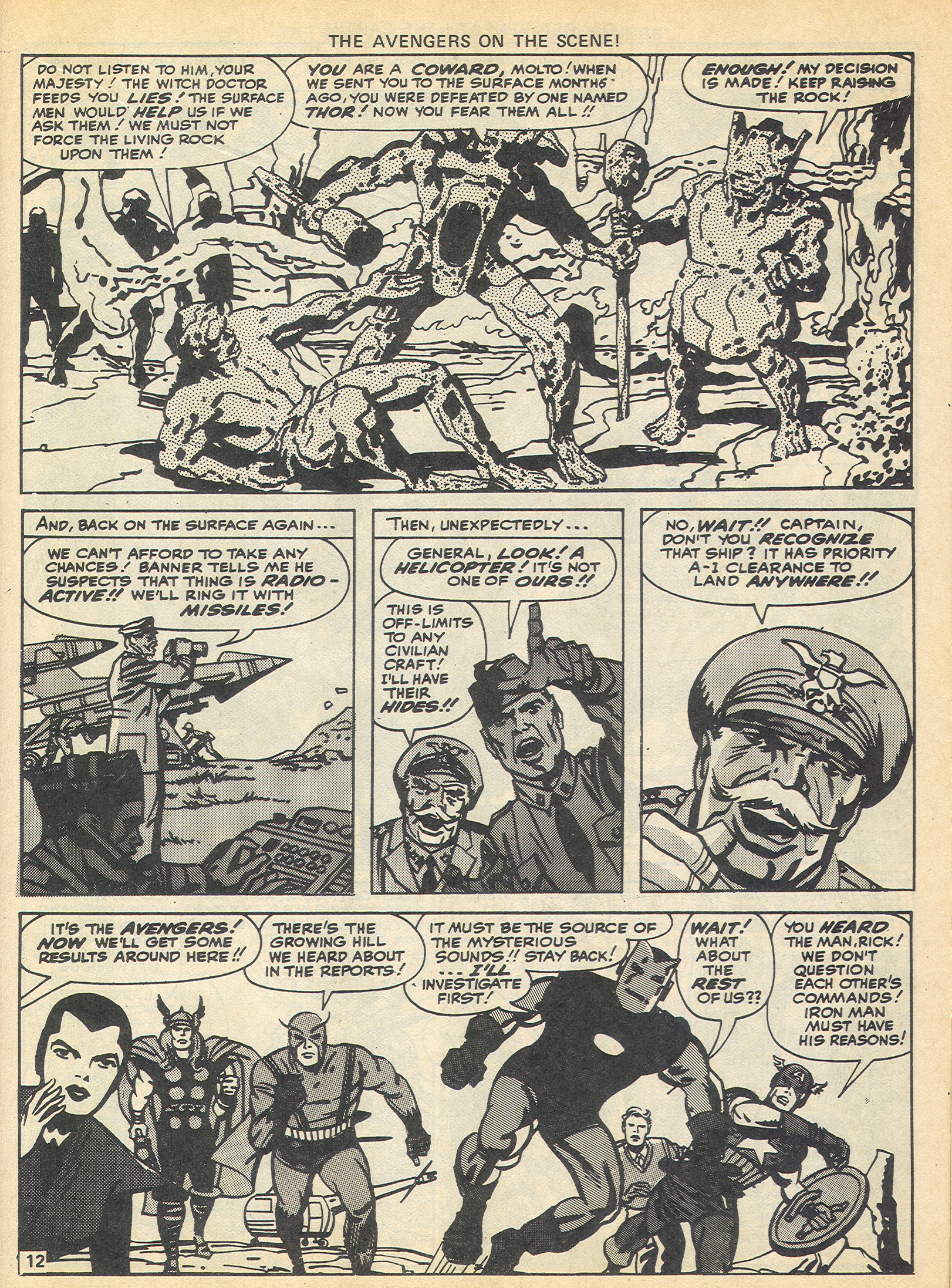 Read online The Avengers (1973) comic -  Issue #2 - 12