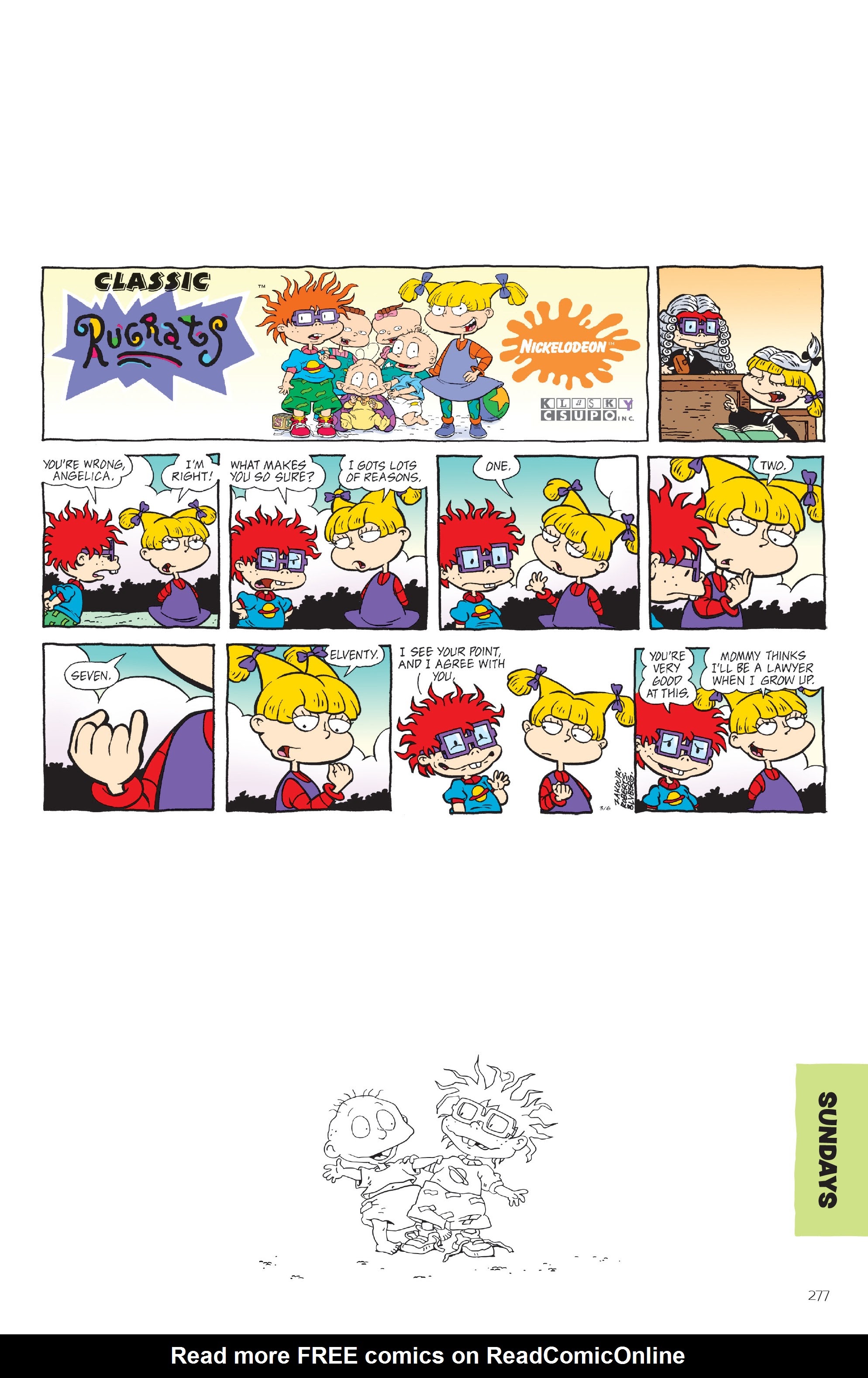 Read online Rugrats: The Newspaper Strips comic -  Issue # TPB (Part 3) - 76