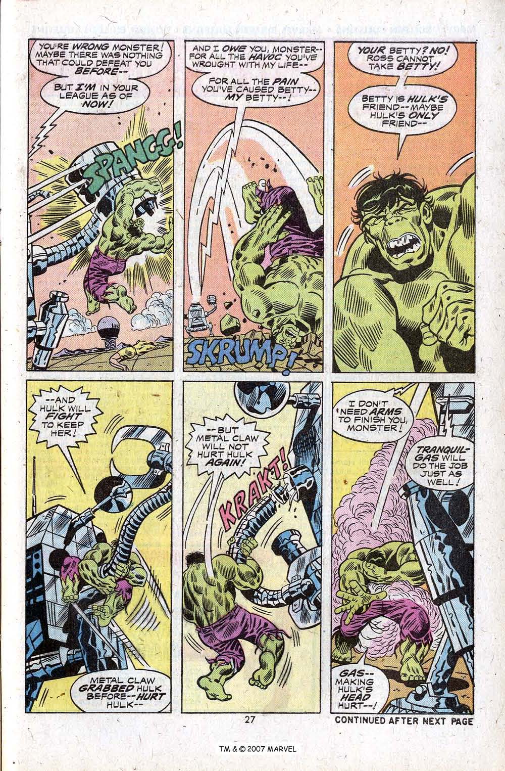 Read online The Incredible Hulk (1968) comic -  Issue #185 - 29