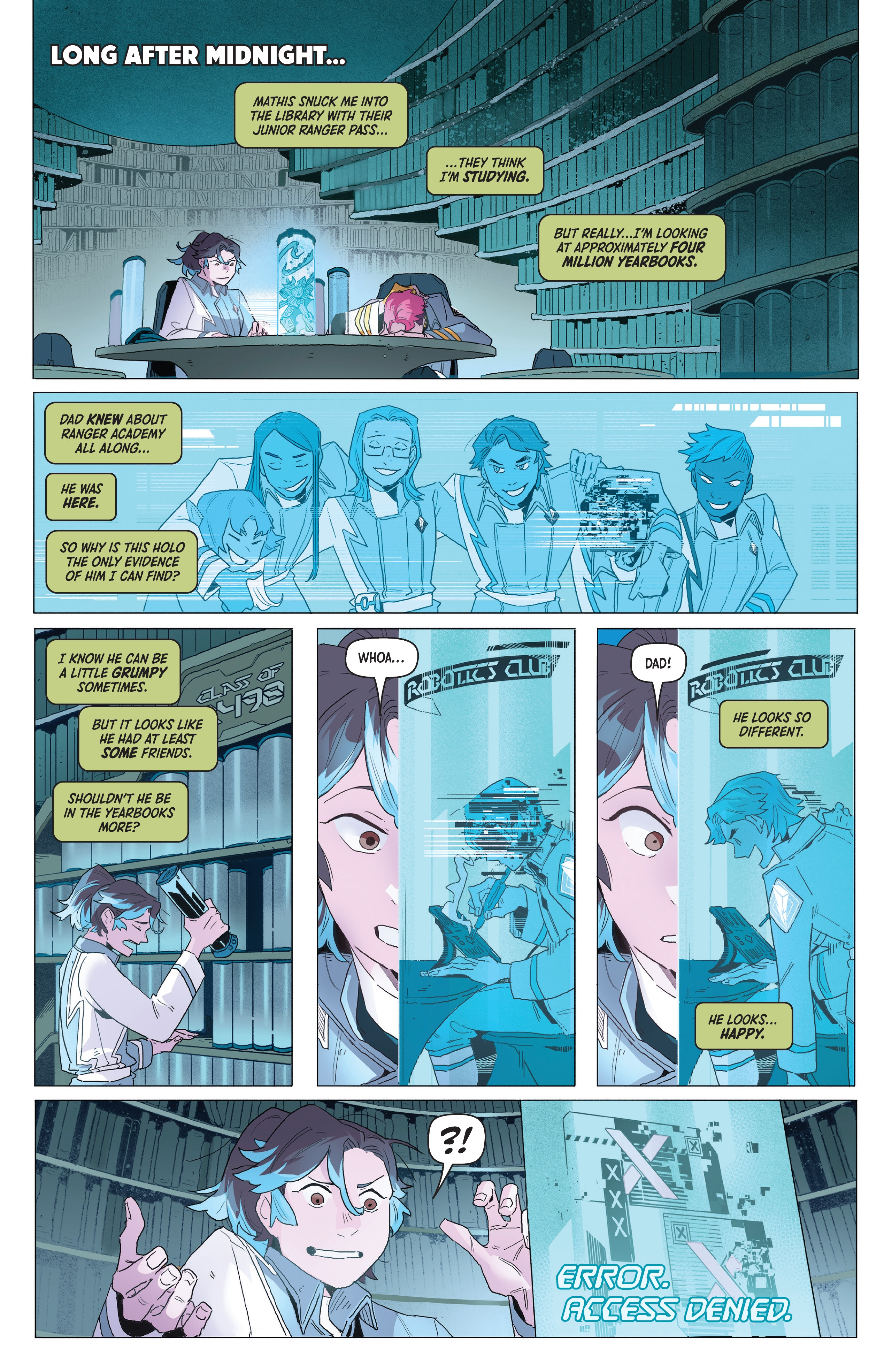 Read online Ranger Academy comic -  Issue #3 - 3