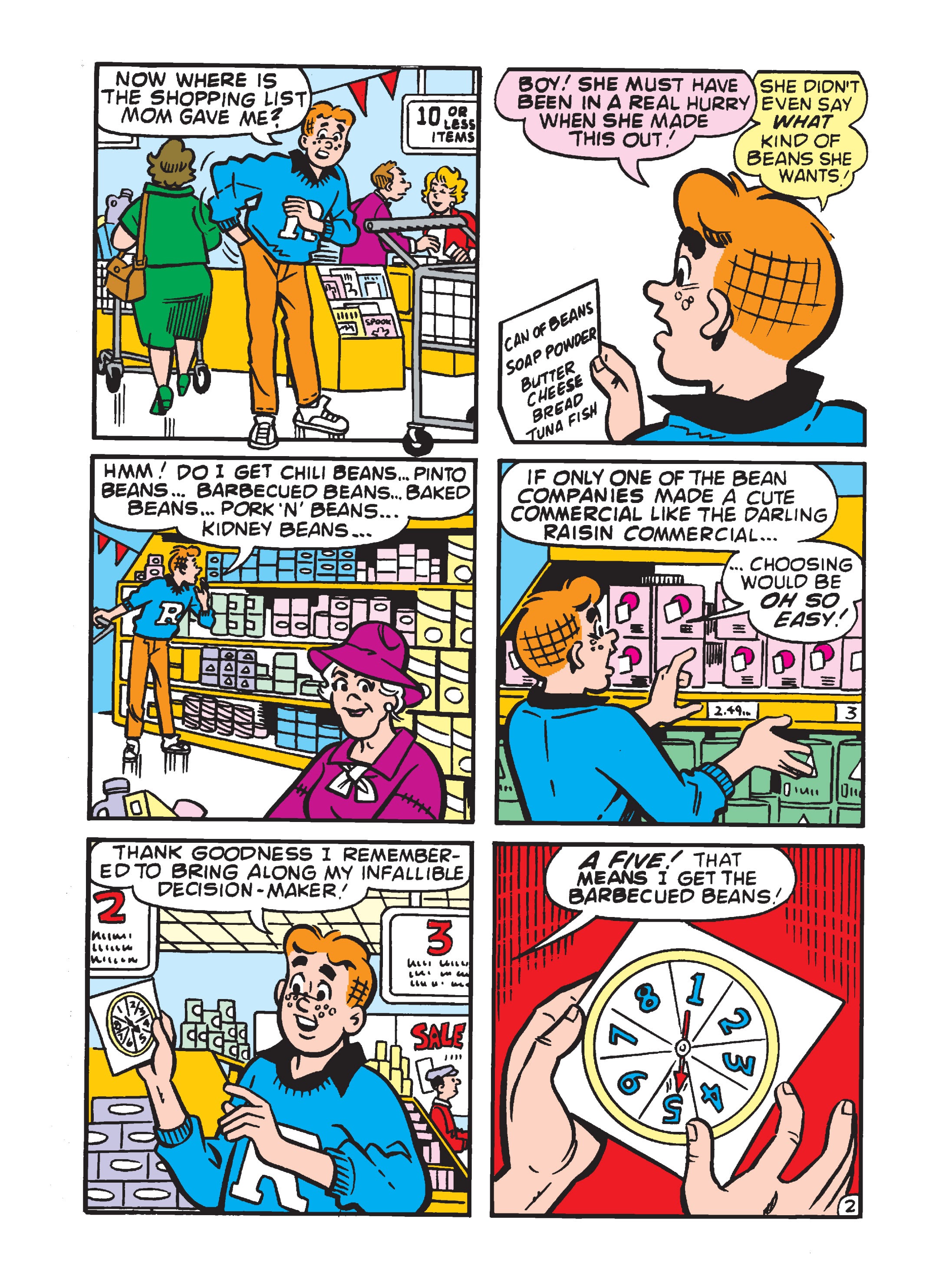 Read online Archie's Double Digest Magazine comic -  Issue #238 - 190
