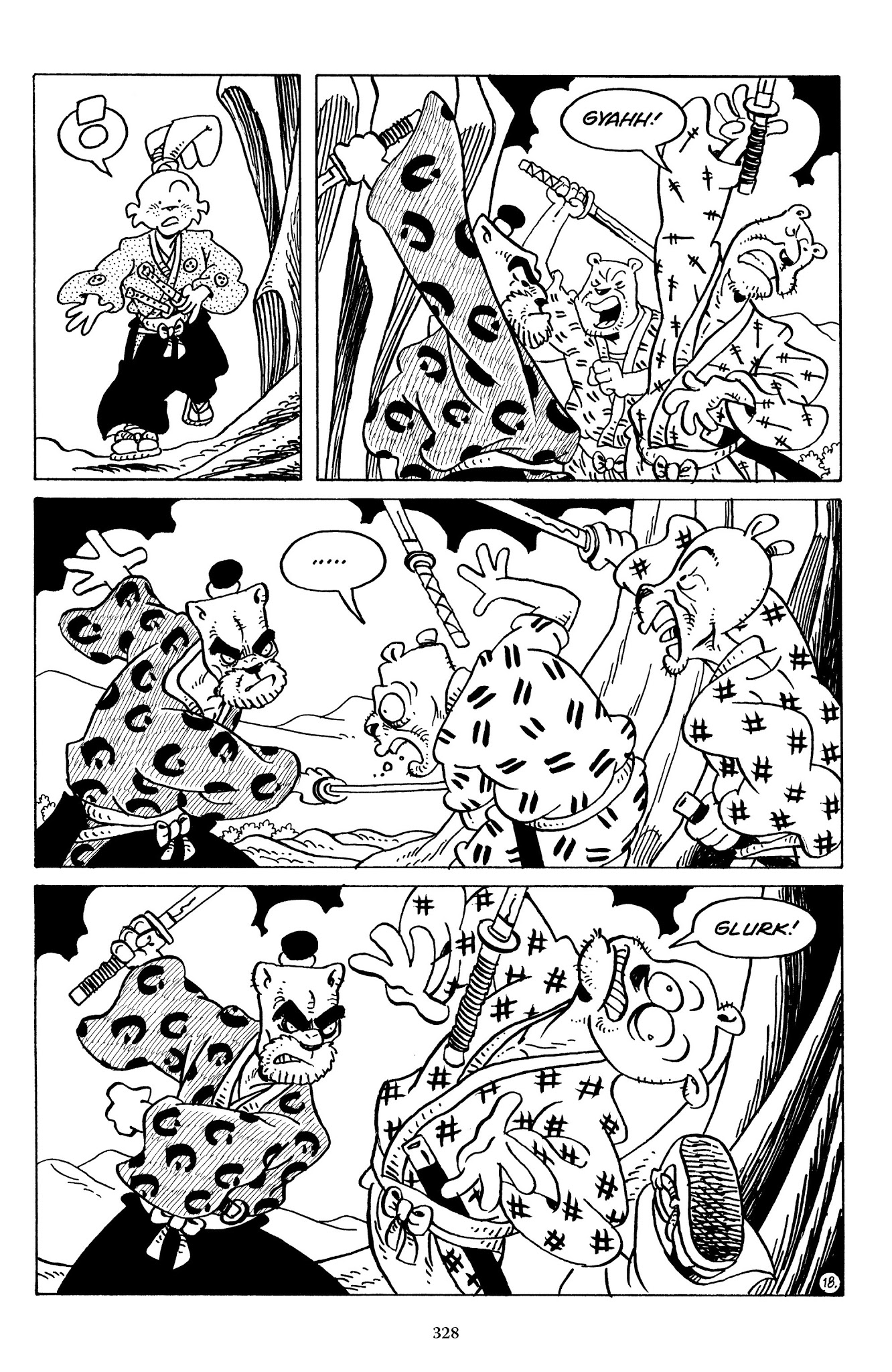 Read online The Usagi Yojimbo Saga comic -  Issue # TPB 7 - 323