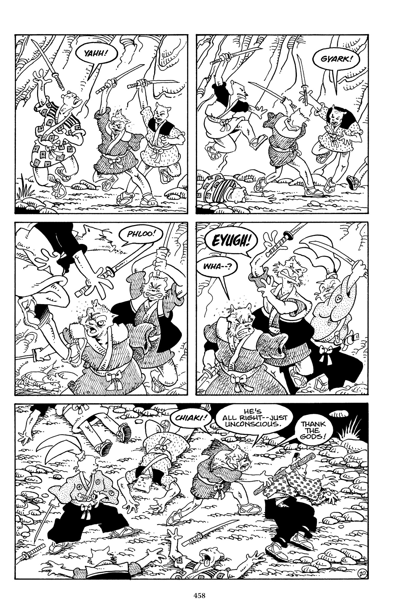 Read online The Usagi Yojimbo Saga comic -  Issue # TPB 2 - 452