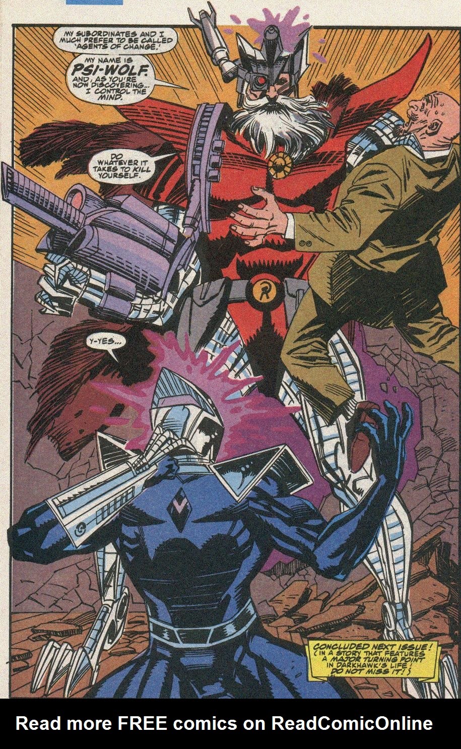 Read online Darkhawk (1991) comic -  Issue #17 - 22