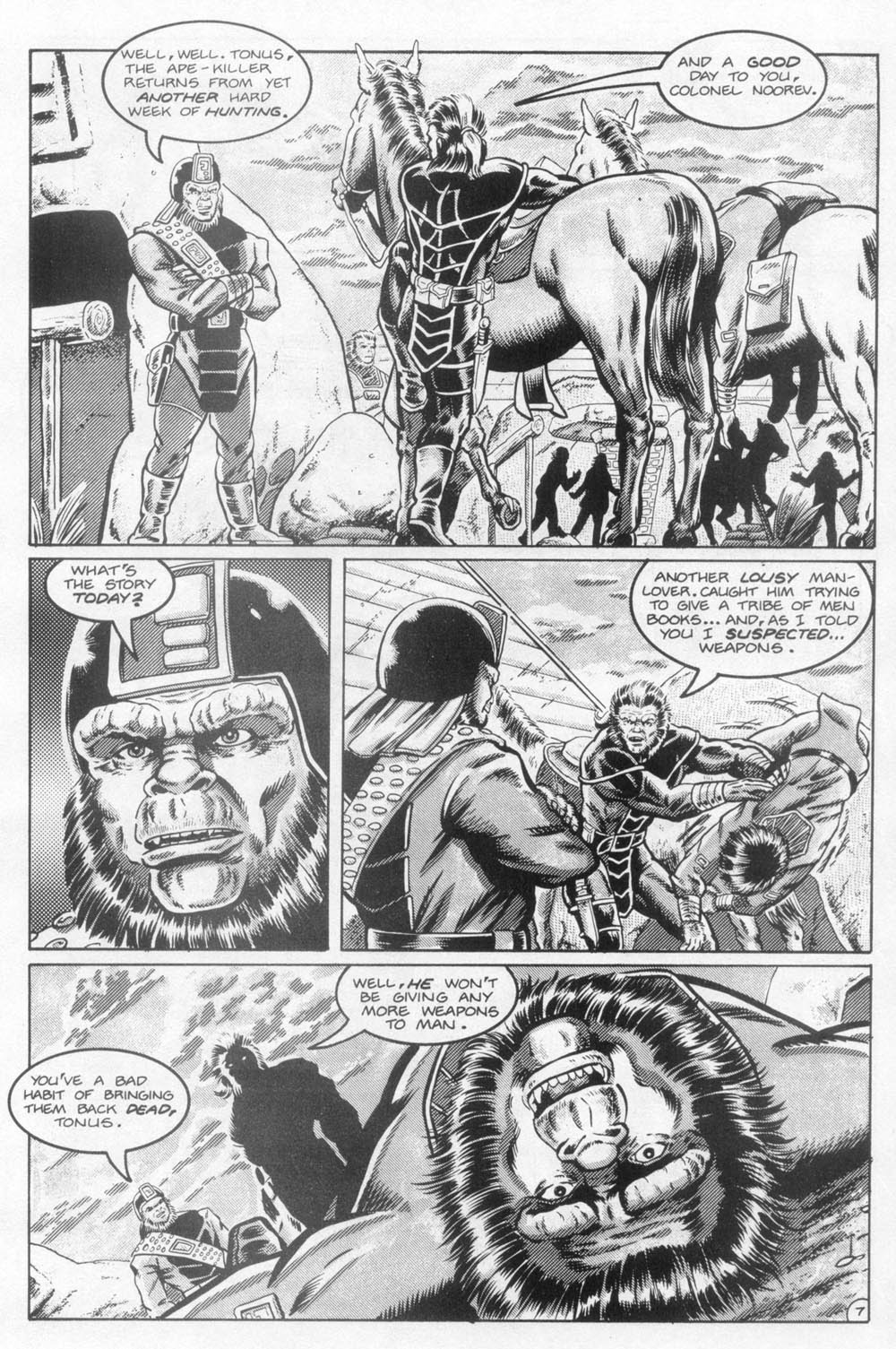 Read online Planet of the Apes: Blood of the Apes comic -  Issue #1 - 8