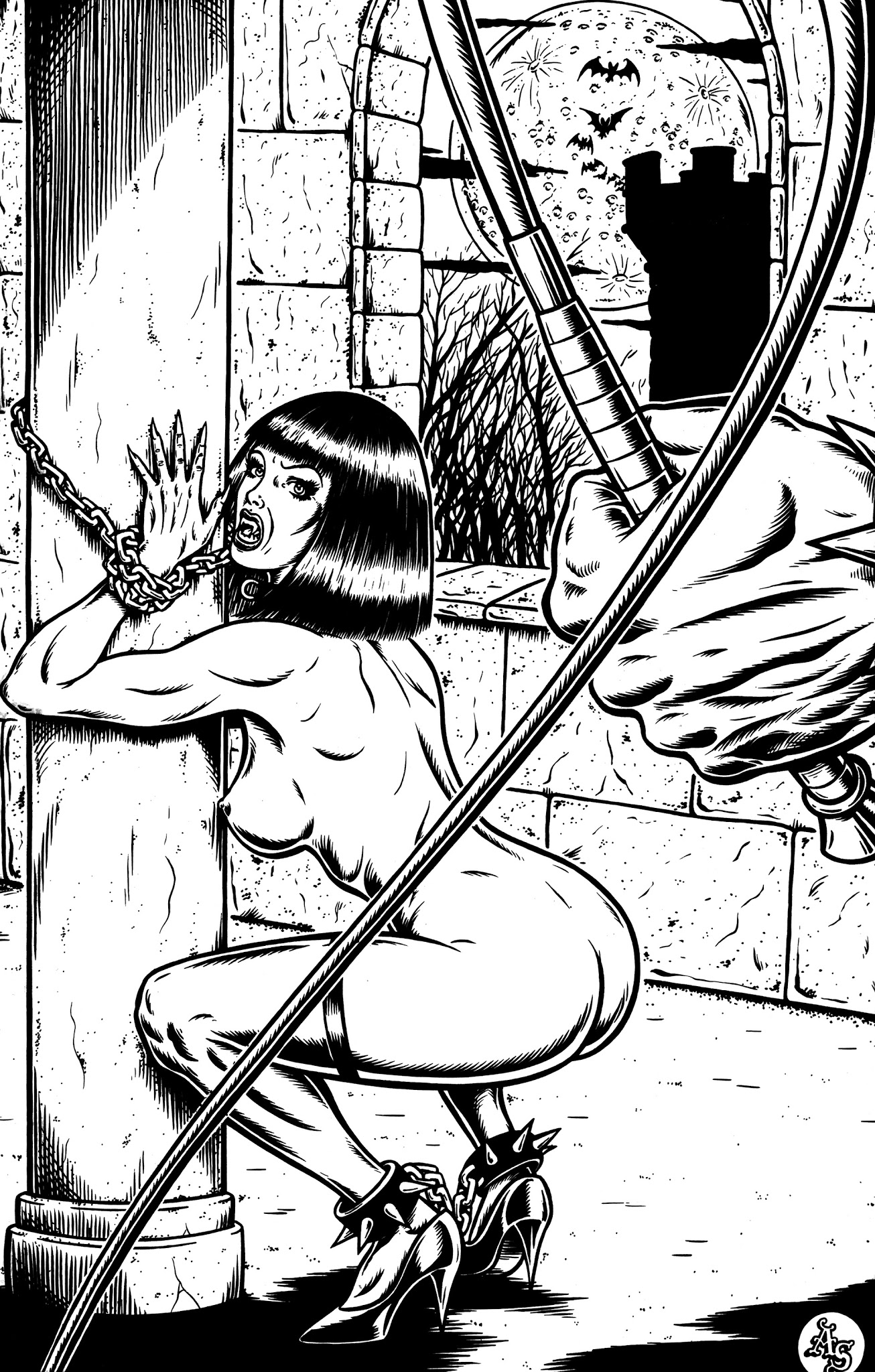 Read online Vamperotica Dare to Bare comic -  Issue #2 - 10