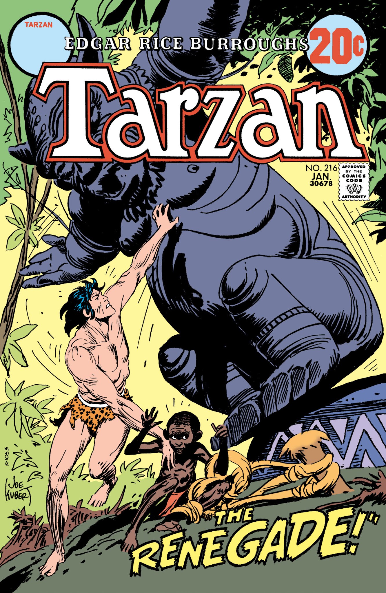 Read online Edgar Rice Burroughs' Tarzan The Joe Kubert Years comic -  Issue # TPB 2 (Part 1) - 30