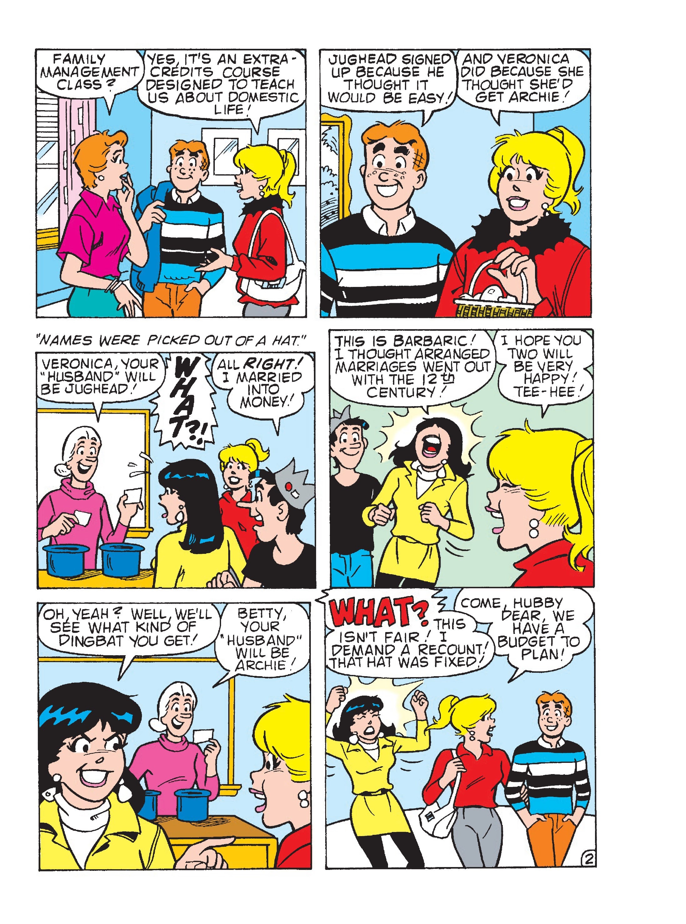 Read online Betty & Veronica Friends Double Digest comic -  Issue #252 - 157