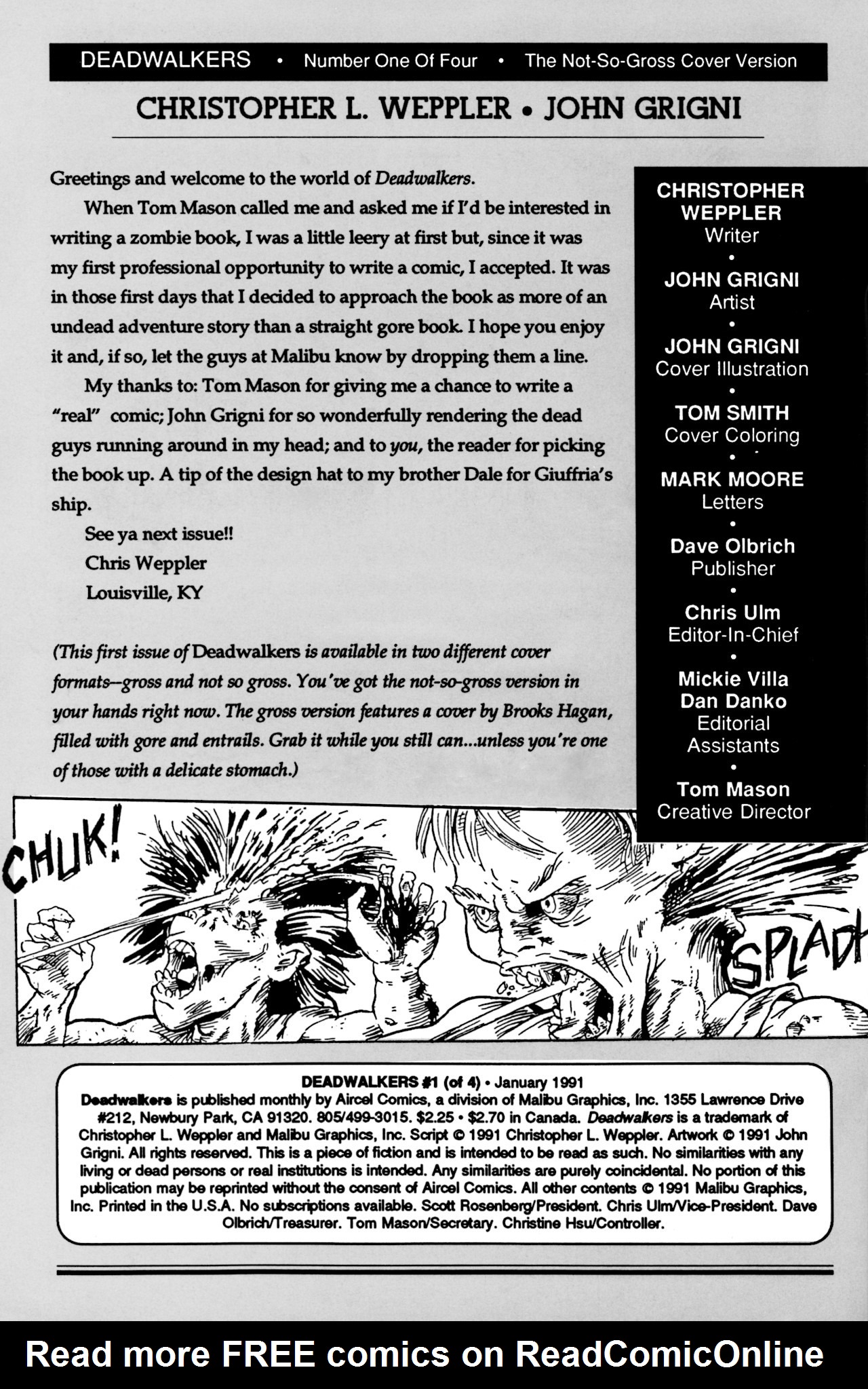 Read online Dead Walkers comic -  Issue #1 - 4