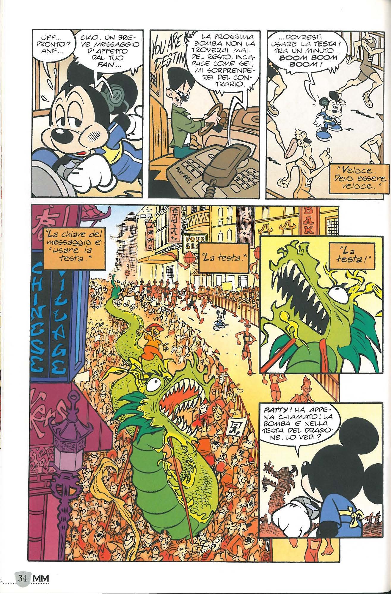 Read online Mickey Mouse Mystery Magazine comic -  Issue #9 - 34