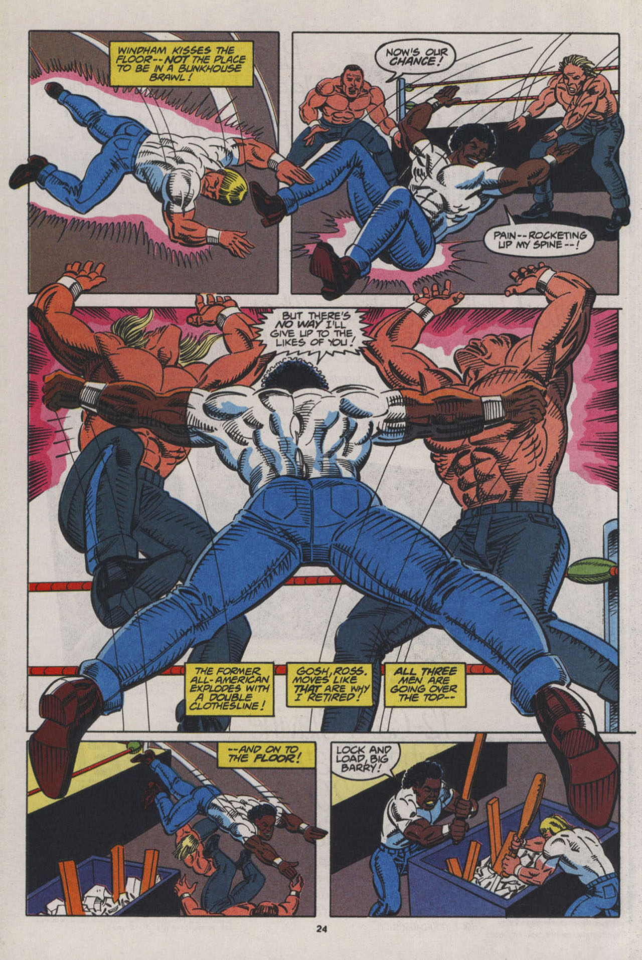 Read online WCW World Championship Wrestling comic -  Issue #12 - 26