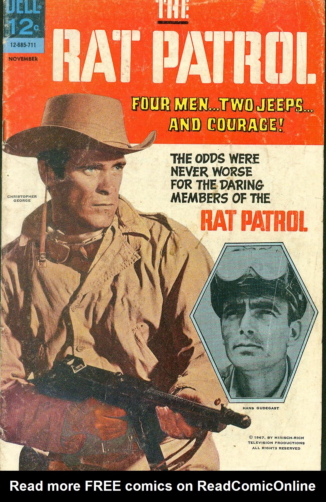 Read online The Rat Patrol comic -  Issue #5 - 1