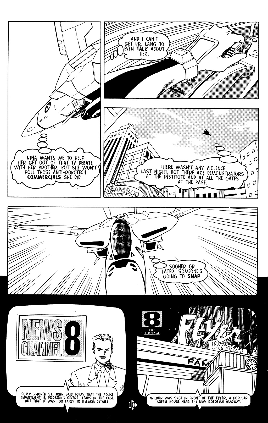 Read online Robotech: Return to Macross comic -  Issue #24 - 12