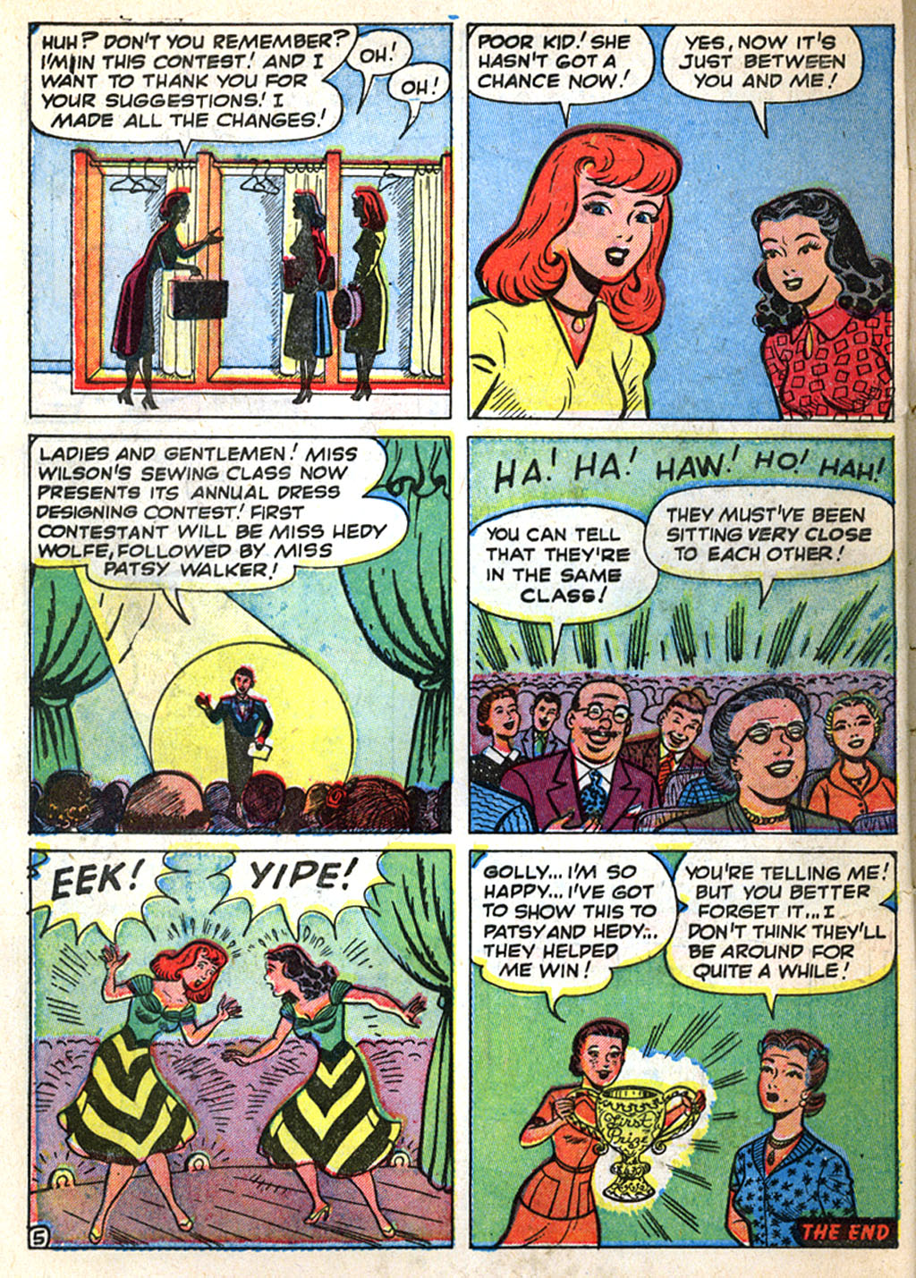 Read online Patsy and Hedy comic -  Issue #2 - 32