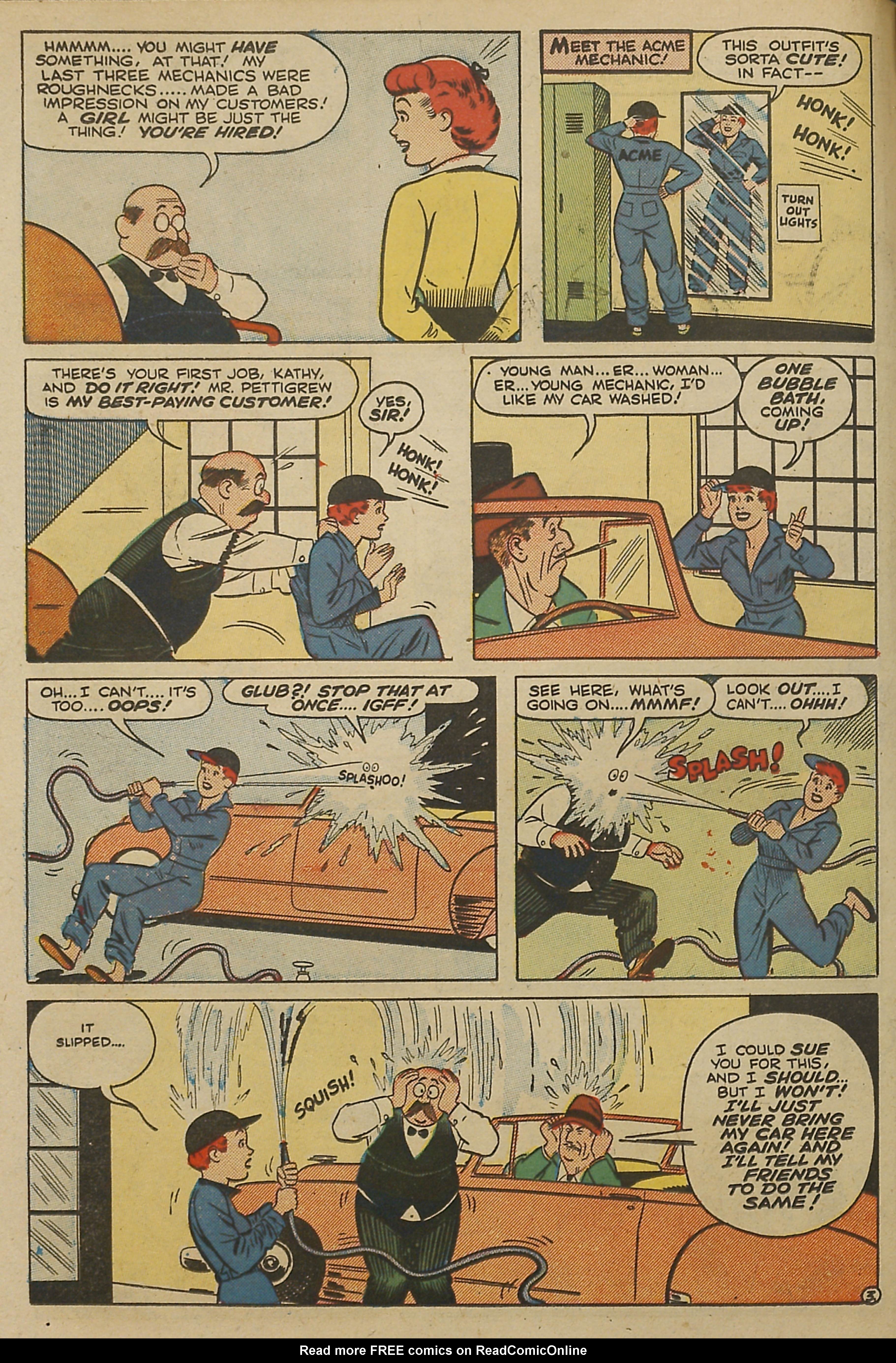 Read online Kathy (1949) comic -  Issue #4 - 14
