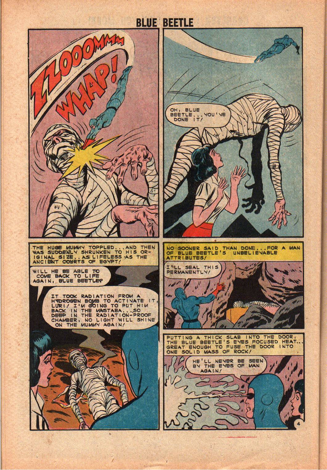 Read online Blue Beetle (1964) comic -  Issue #1 - 26