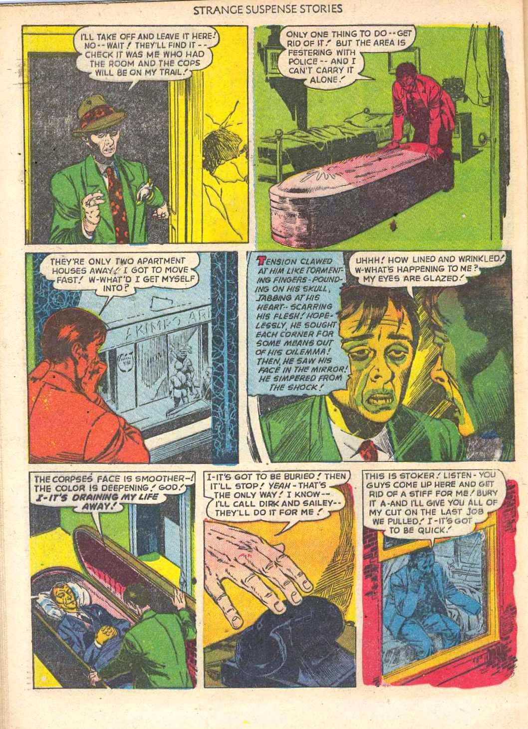 Read online Strange Suspense Stories (1952) comic -  Issue #2 - 20