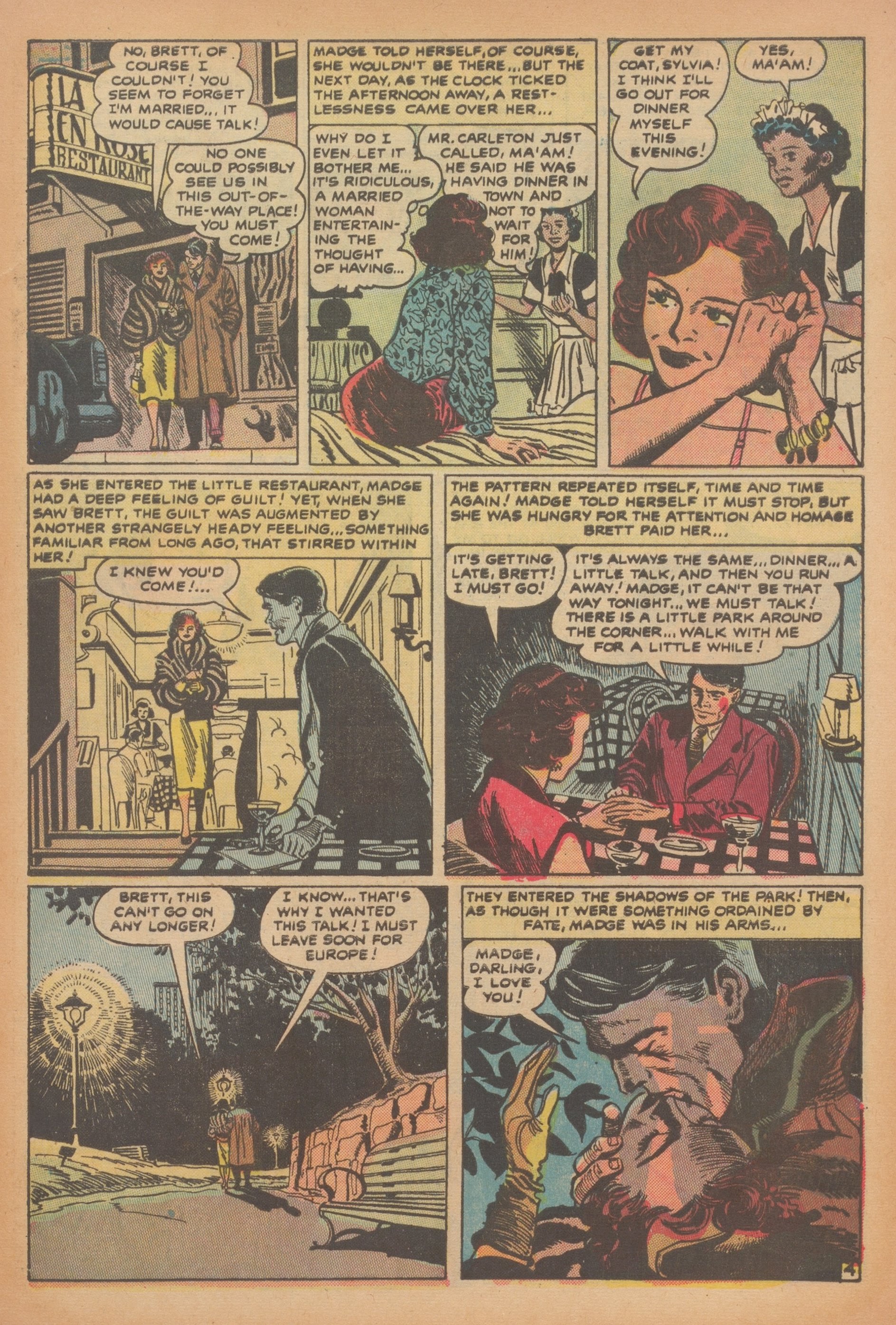 Read online Love Romances comic -  Issue #24 - 29